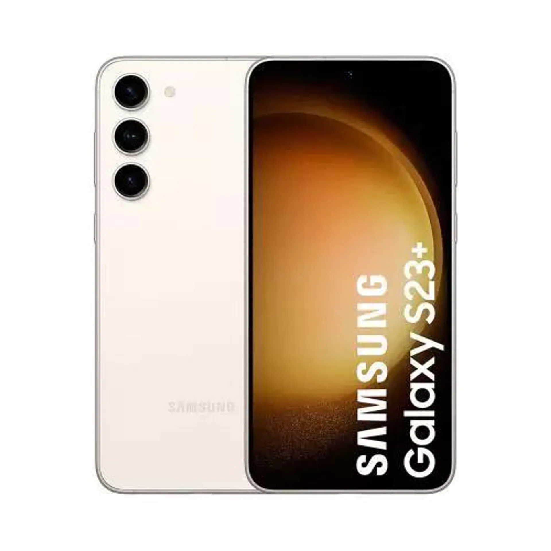 Smartphone Samsung GALAXY S23 + 5G 8GB/512GB BEIGE 16.764cm, 6.6, 512GB, 8GB, 5G, Dual SIM, Sensor de huellas