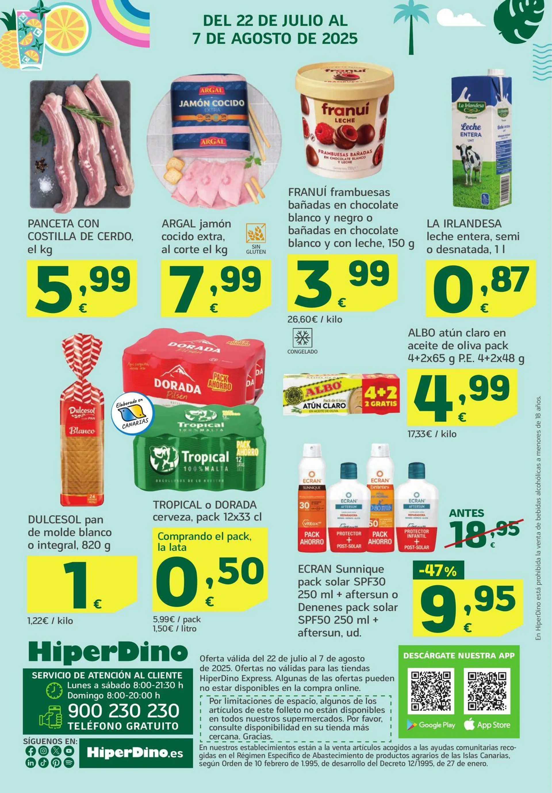 Catálogo de Hiperdino 22 de julio al 7 de agosto 2025 - Página 43