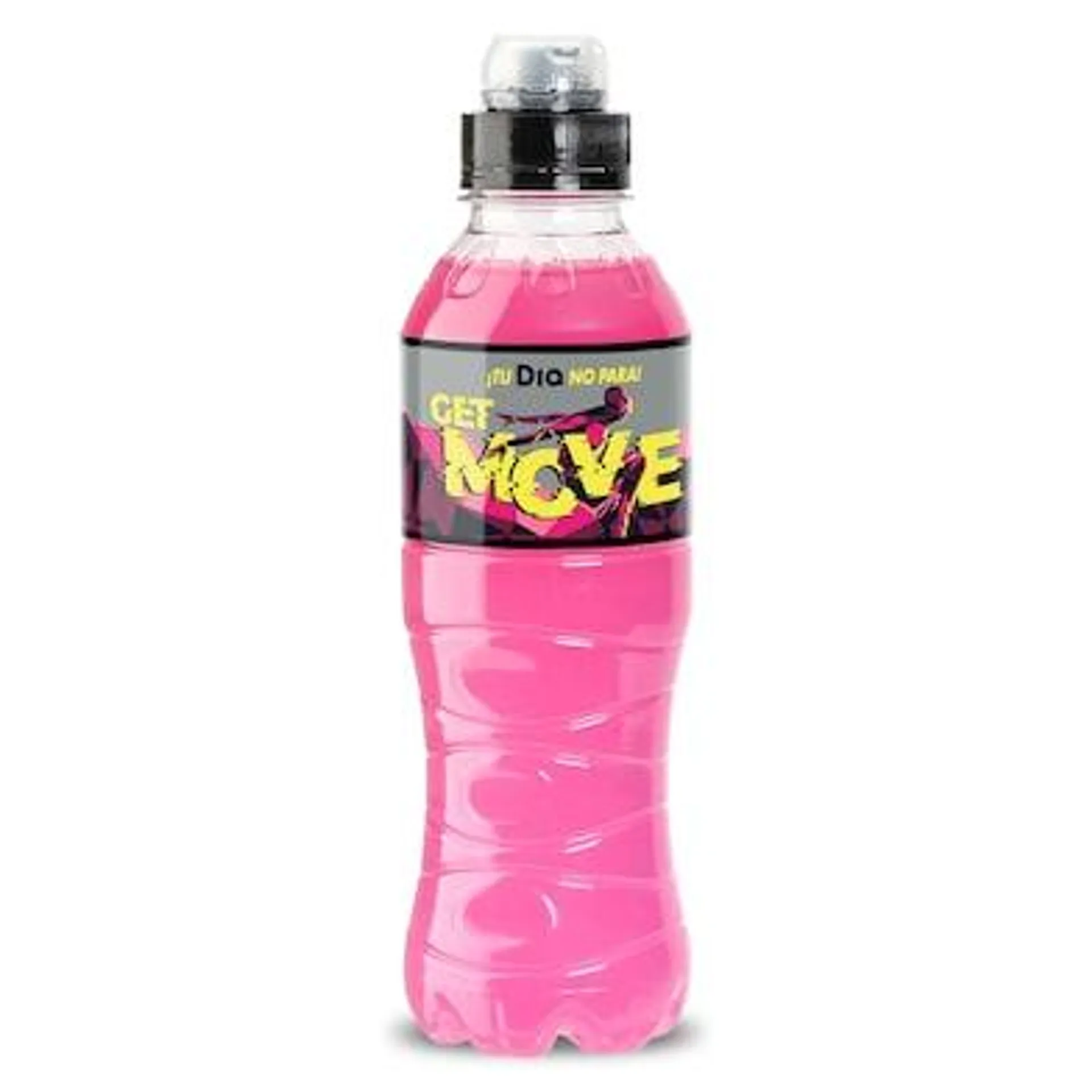 Bebida refrescante aromatizada rosa Get move de Dia botella 500 ml