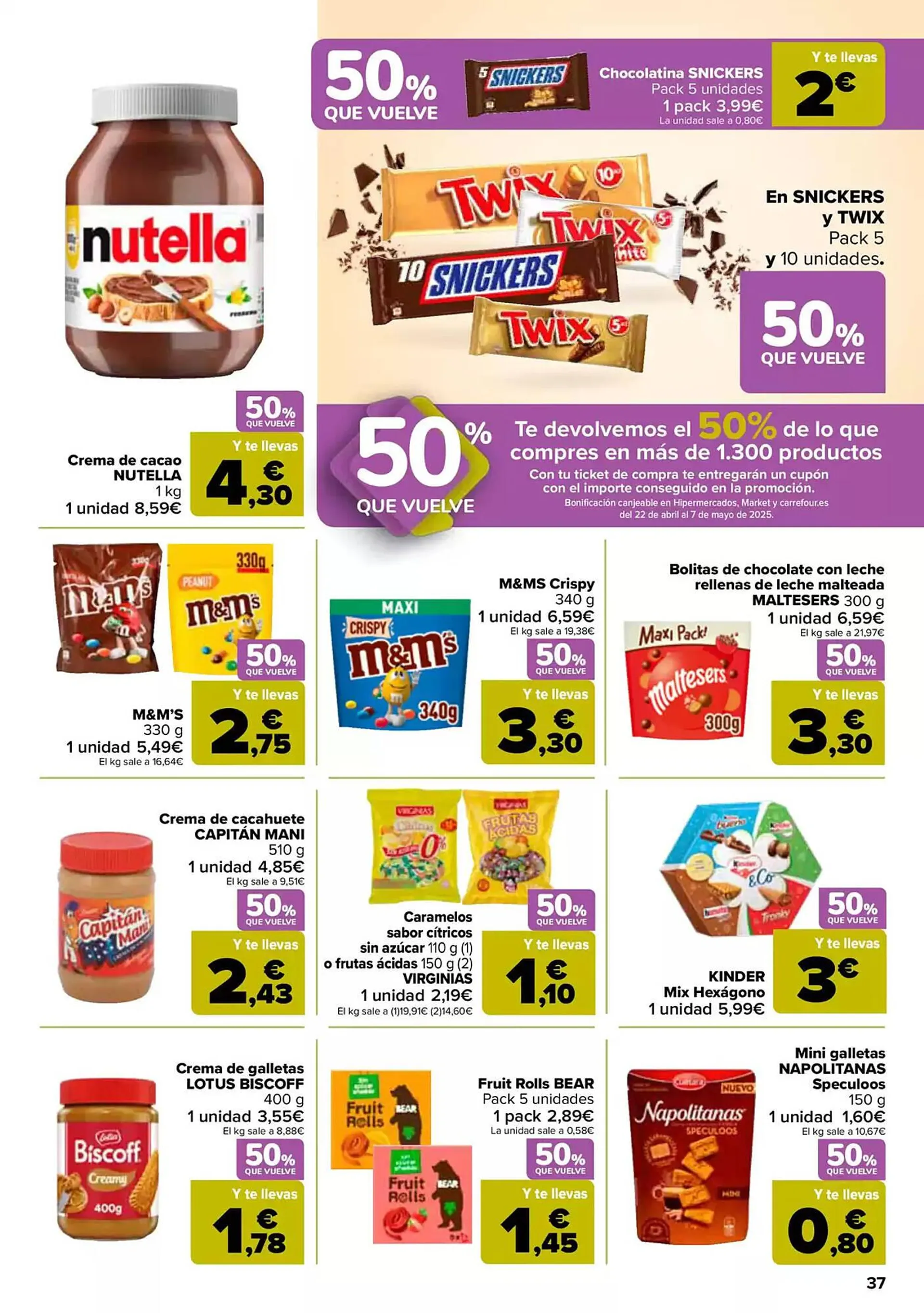Catálogo de Folleto Carrefour 10 de abril al 21 de abril 2025 - Página 37