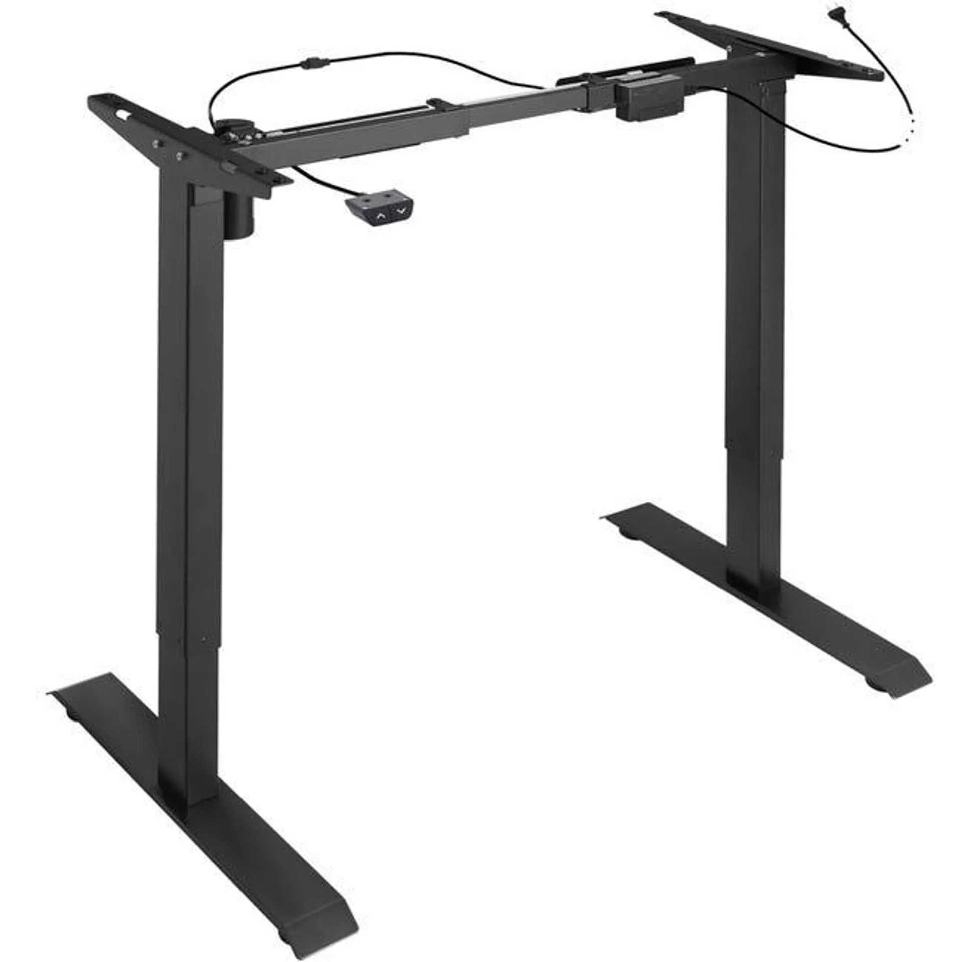 Tectake Estructura para mesa - eléctrica y ajustable en altura 85-129x65x71-121cm - negro Ver detalles del producto