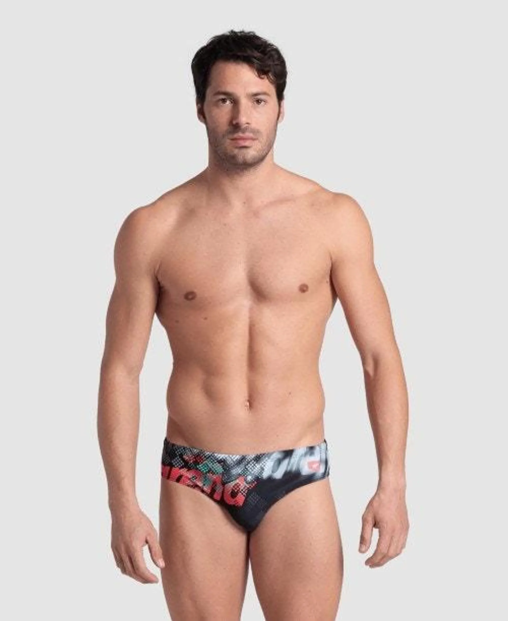 Bañador Slip Hombre arena Splash Point