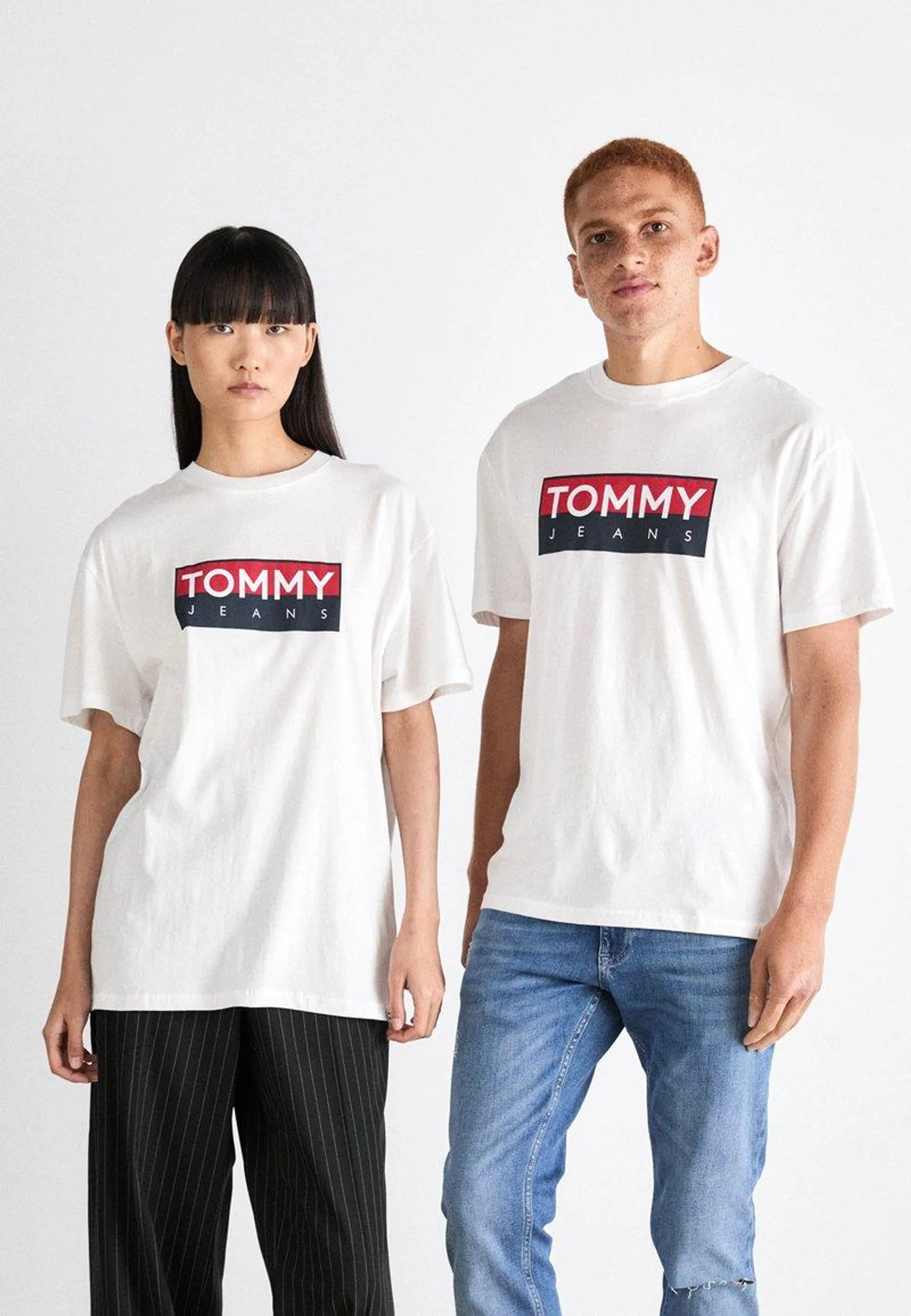 ENTRY TEE UNISEX - Camiseta estampada - white