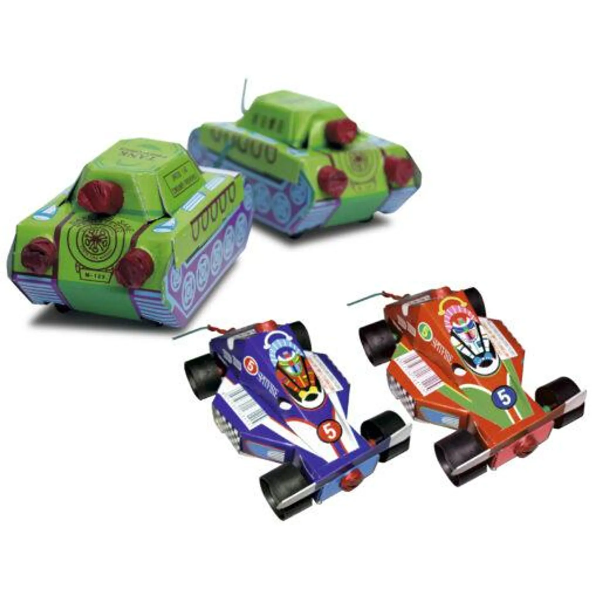 PACK AHORRO TANQUES + INDY CARS