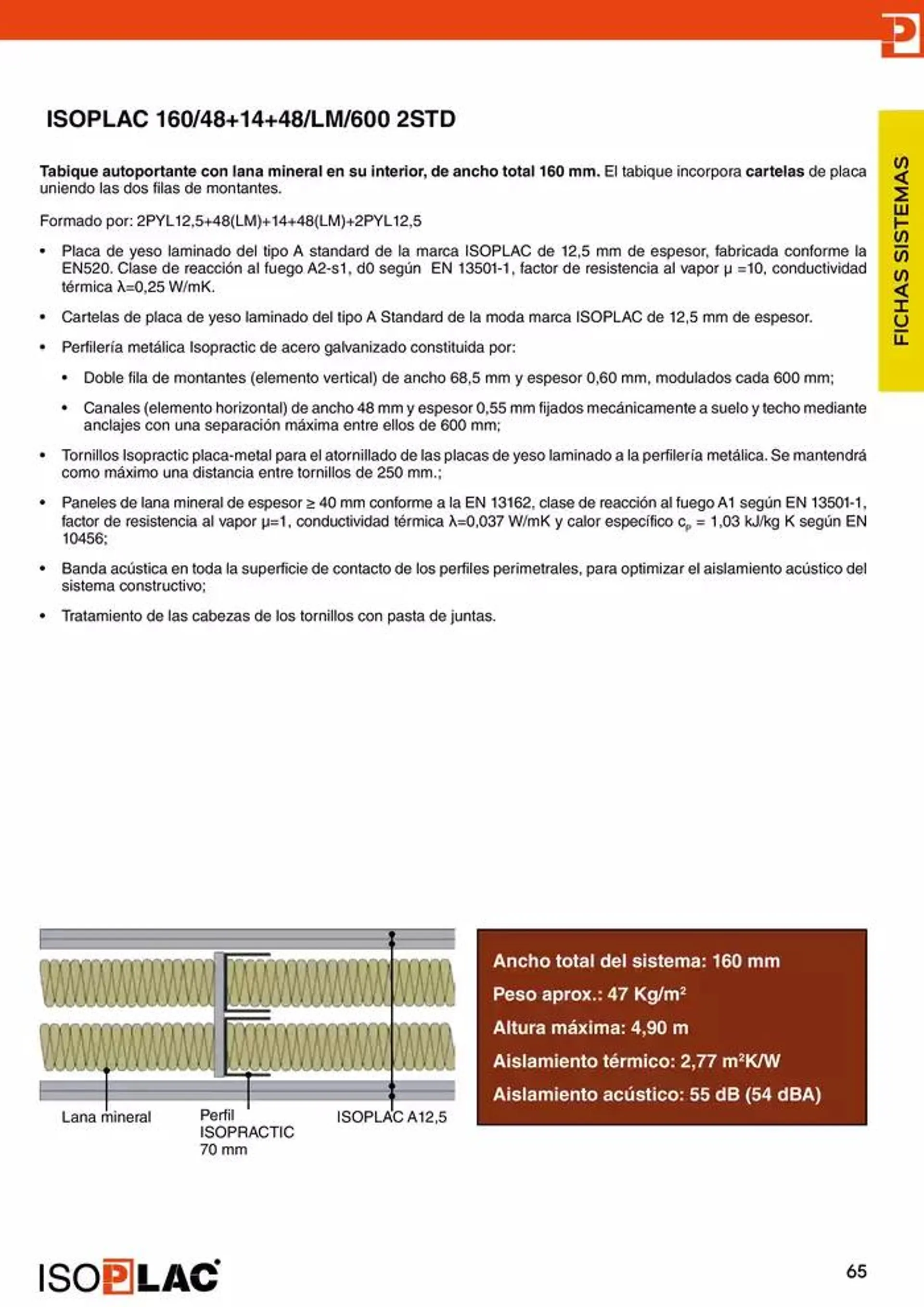 Catálogo de Manual Técnico Isoplac 15 de noviembre al 30 de noviembre 2024 - Página 65