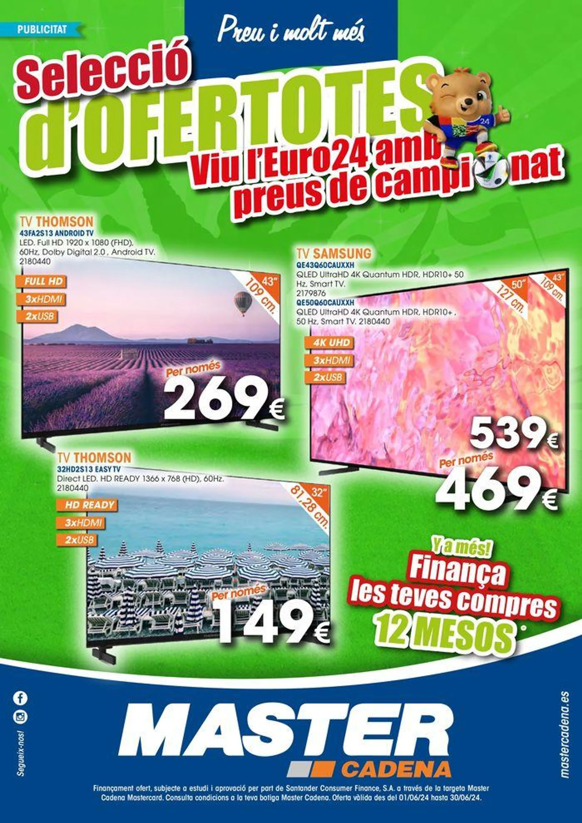 Oferta vàlida des del 01/06/24 fins al 30/06/24 - 1