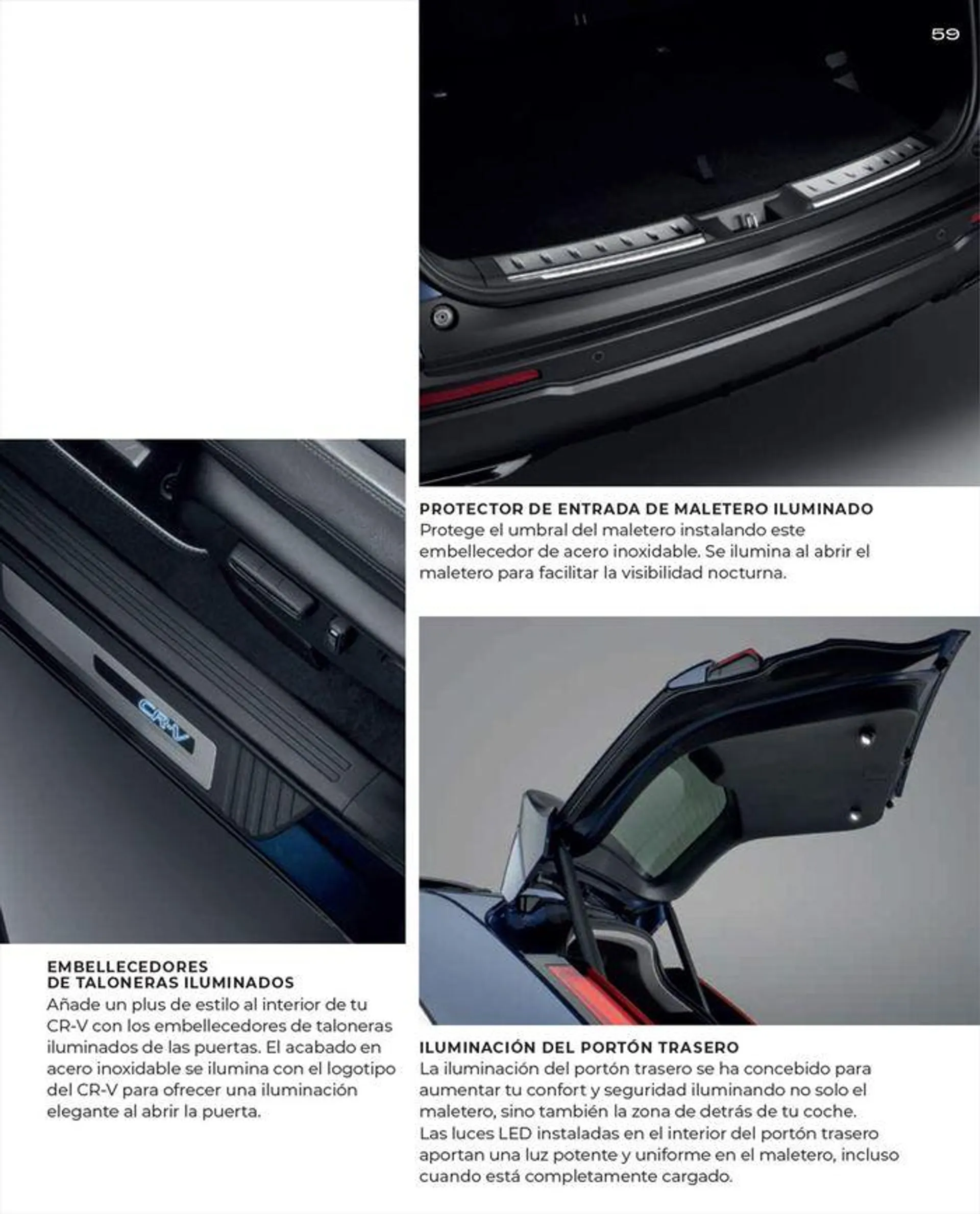 Catálogo de Honda CR-V e:HEV &amp; e:PHEV 9 de agosto al 30 de junio 2025 - Página 59