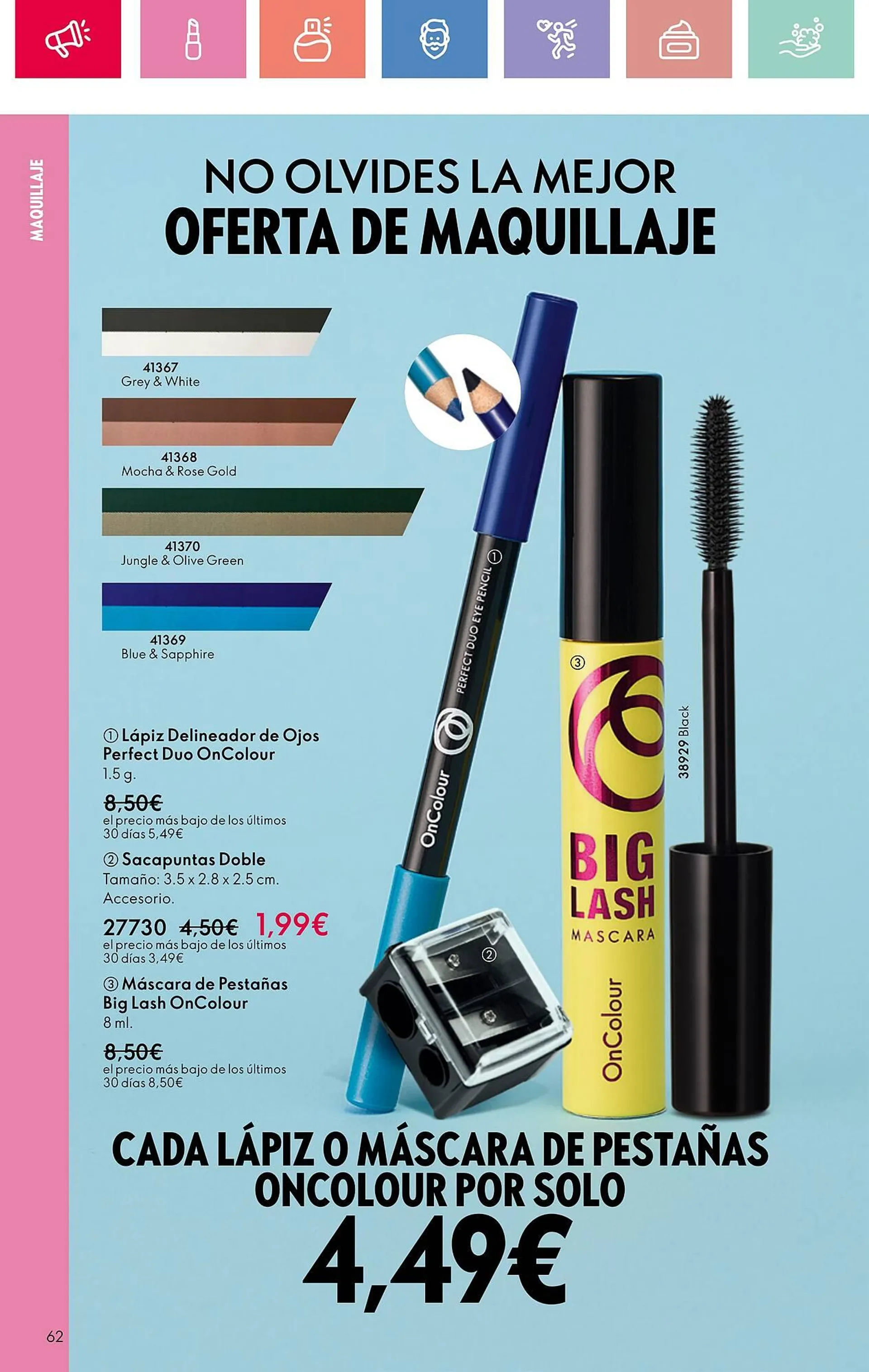 Catálogo de Folleto Oriflame 20 de abril al 20 de mayo 2025 - Página 62