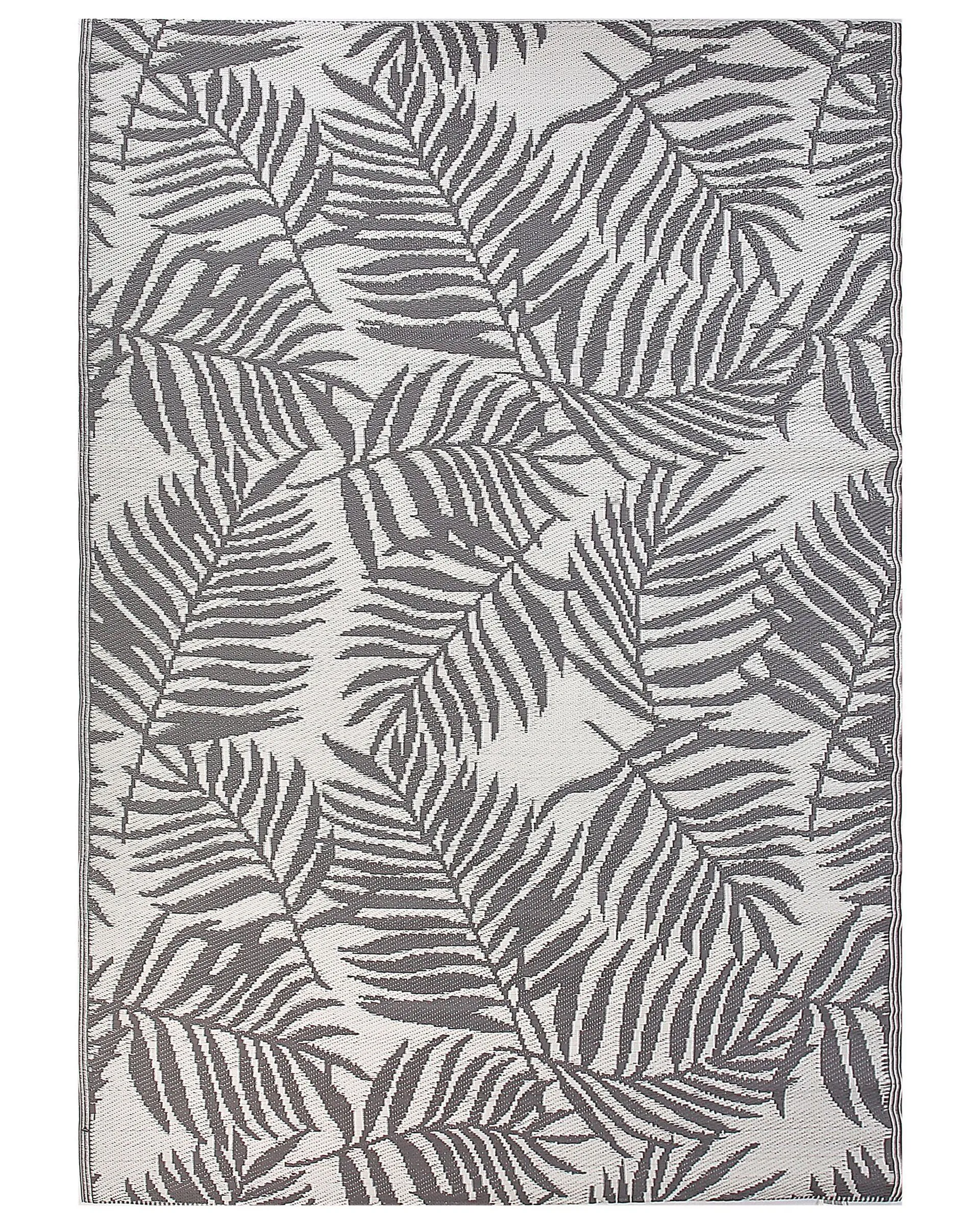 Alfombra gris claro/blanco 160 x 230 cm KOTA