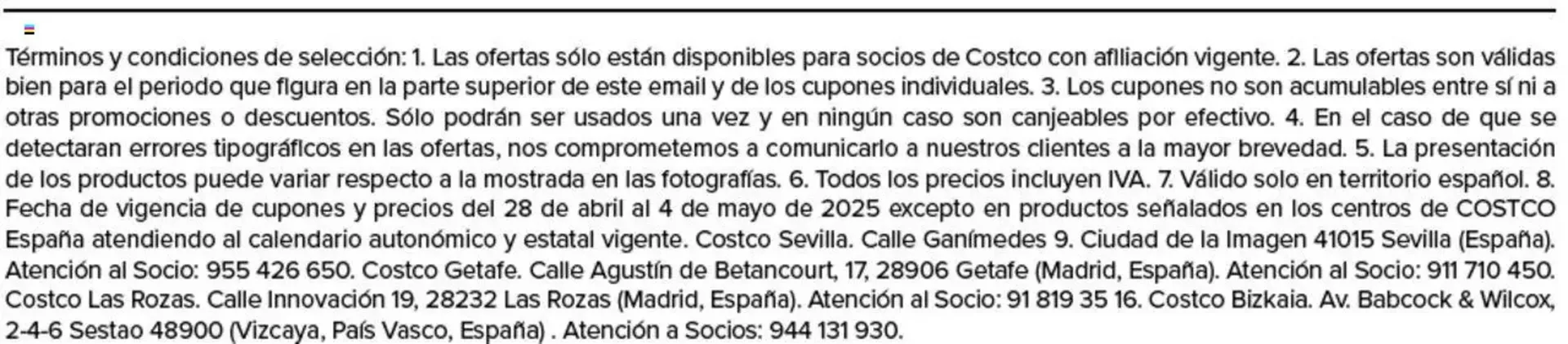 Catálogo de Folleto Costco 28 de abril al 5 de mayo 2025 - Página 13