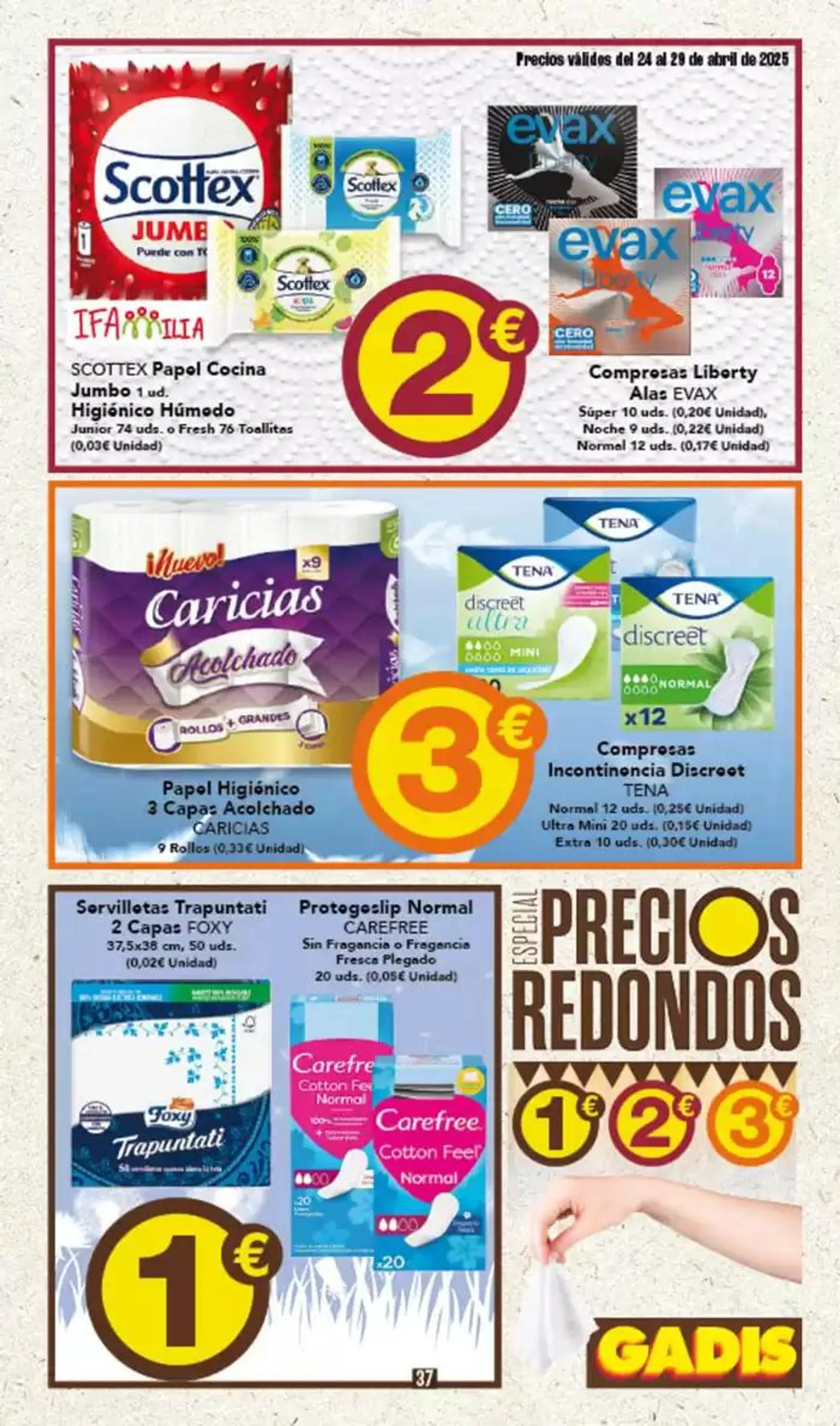Catálogo de Especial Precios Redondos 24 de abril al 29 de abril 2025 - Página 37
