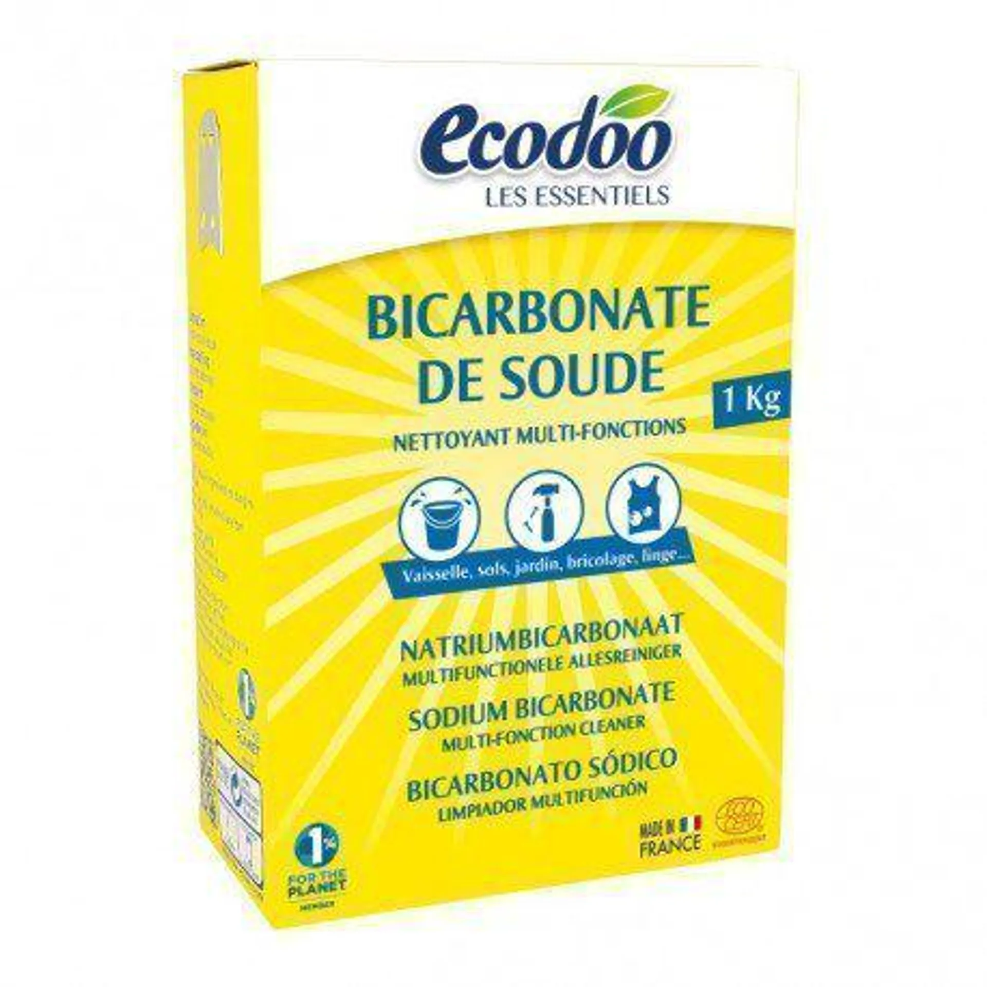 Bicarbonato sodio (1kg) – Ecodoo