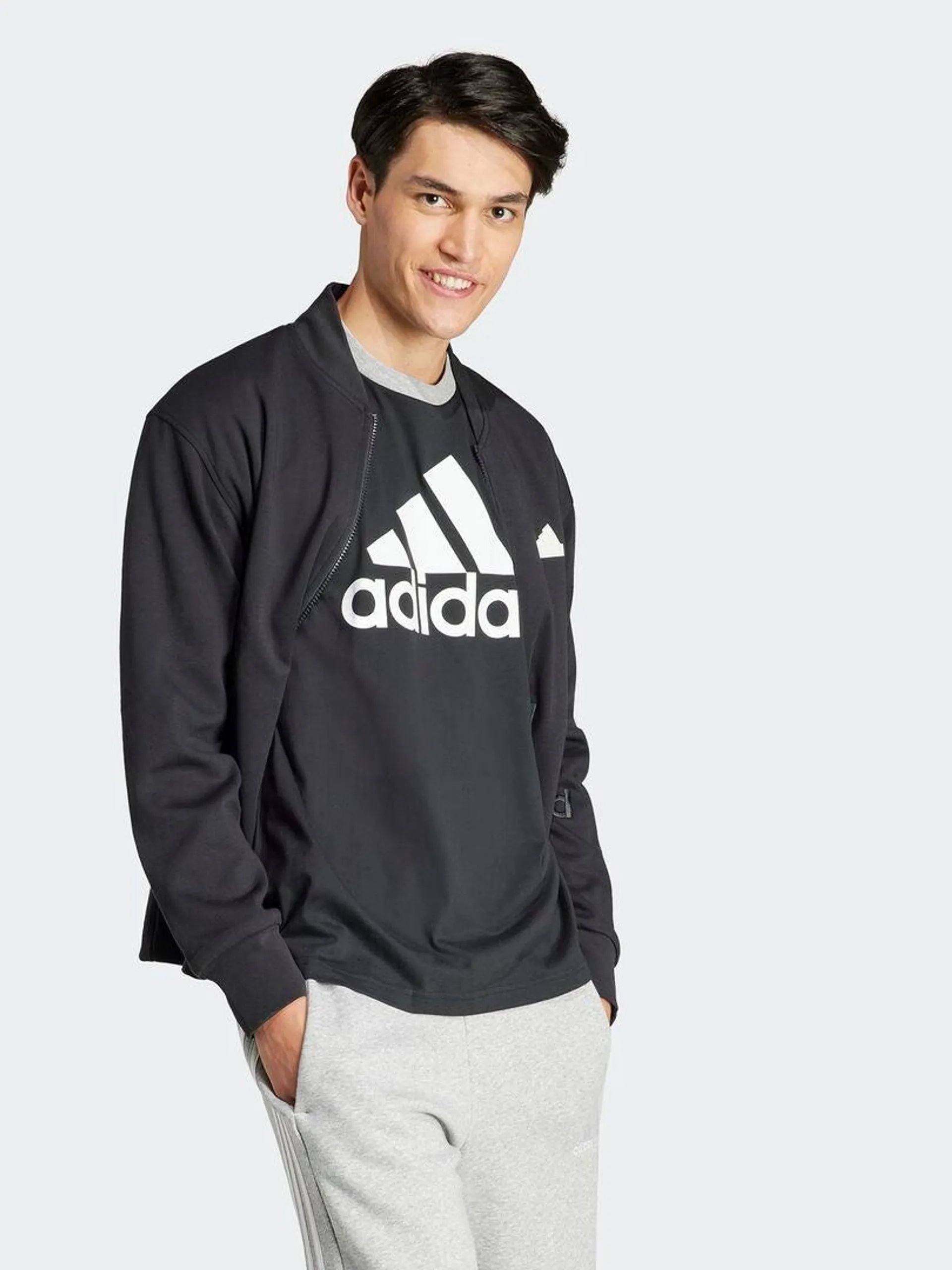 Camiseta 'adidas' - NEGRO