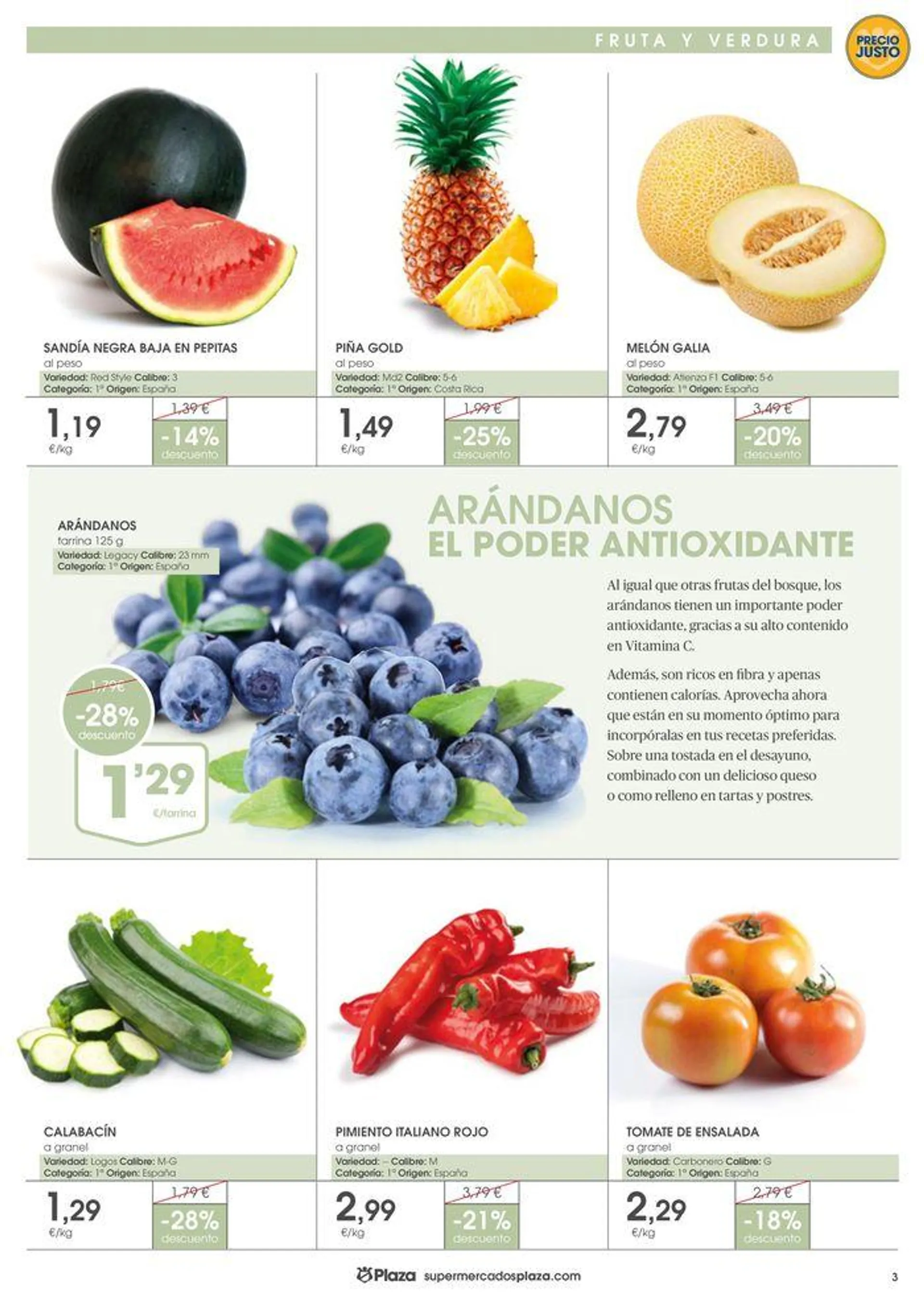 Catálogo de Supermercados Plaza Junio 30 de mayo al 12 de junio 2024 - Página 3