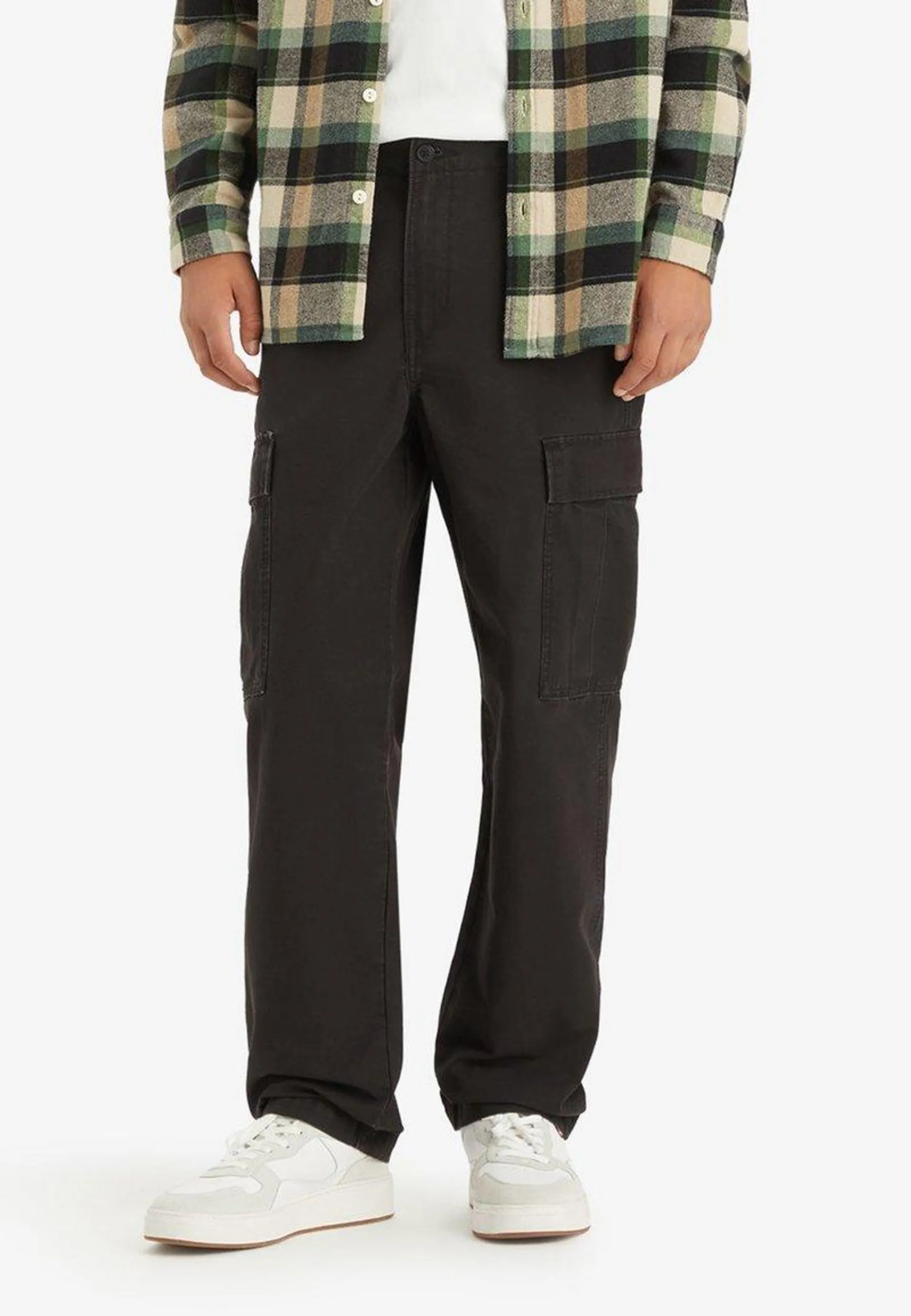 XX CARGO STRAIGHT PANTS - Pantalones cargo - meteorite