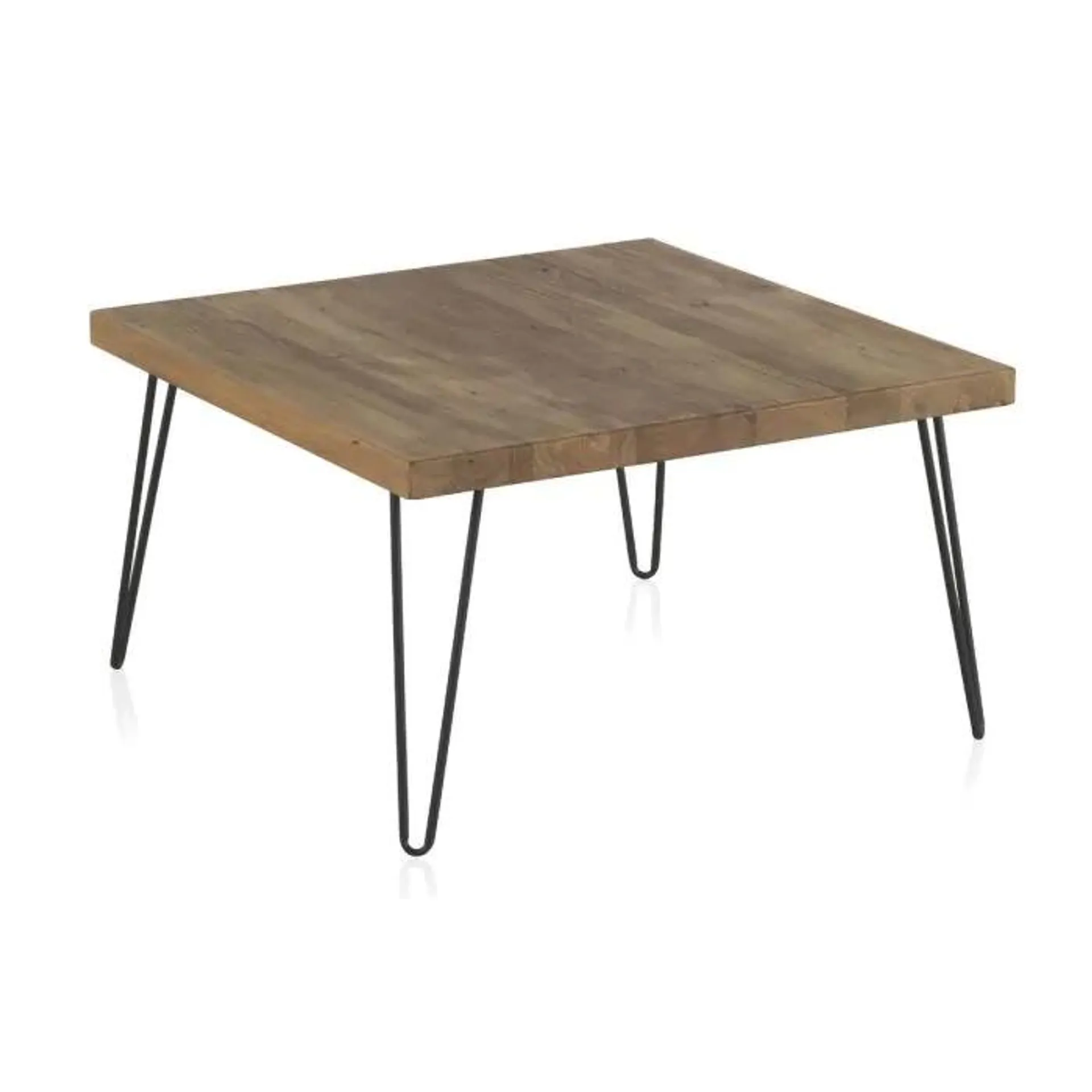 Mesa de centro de madera de Olmo viejo GABAR DECO modelo 8409