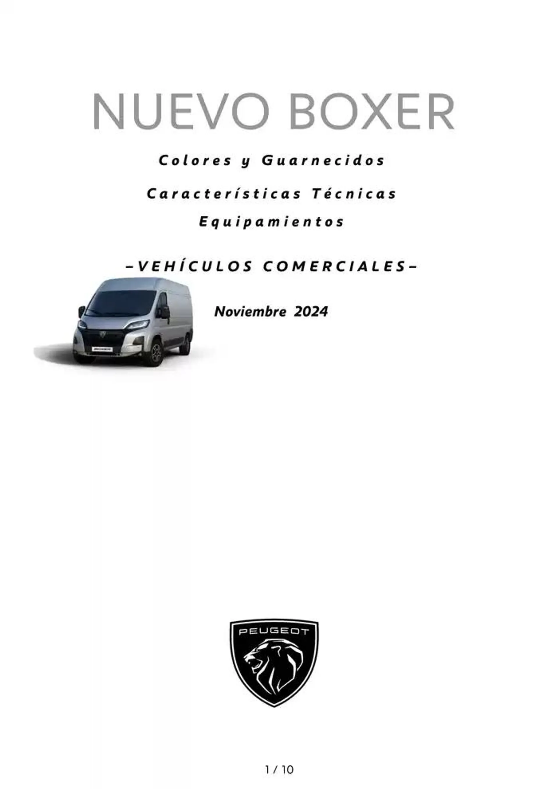 Peugeot NUEVO BOXER - 1