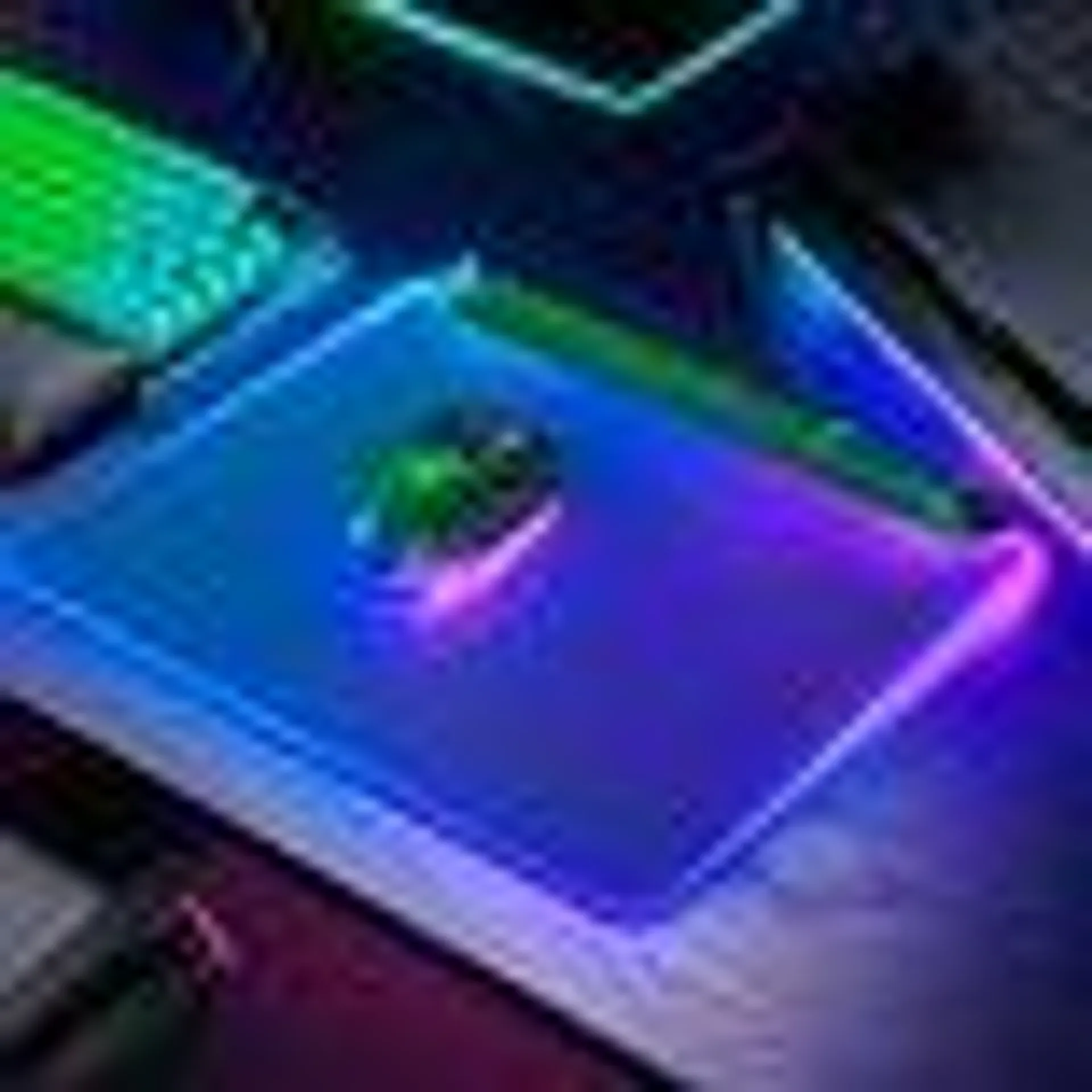 Alfombrilla totalmente iluminada para ratón gaming RGB
