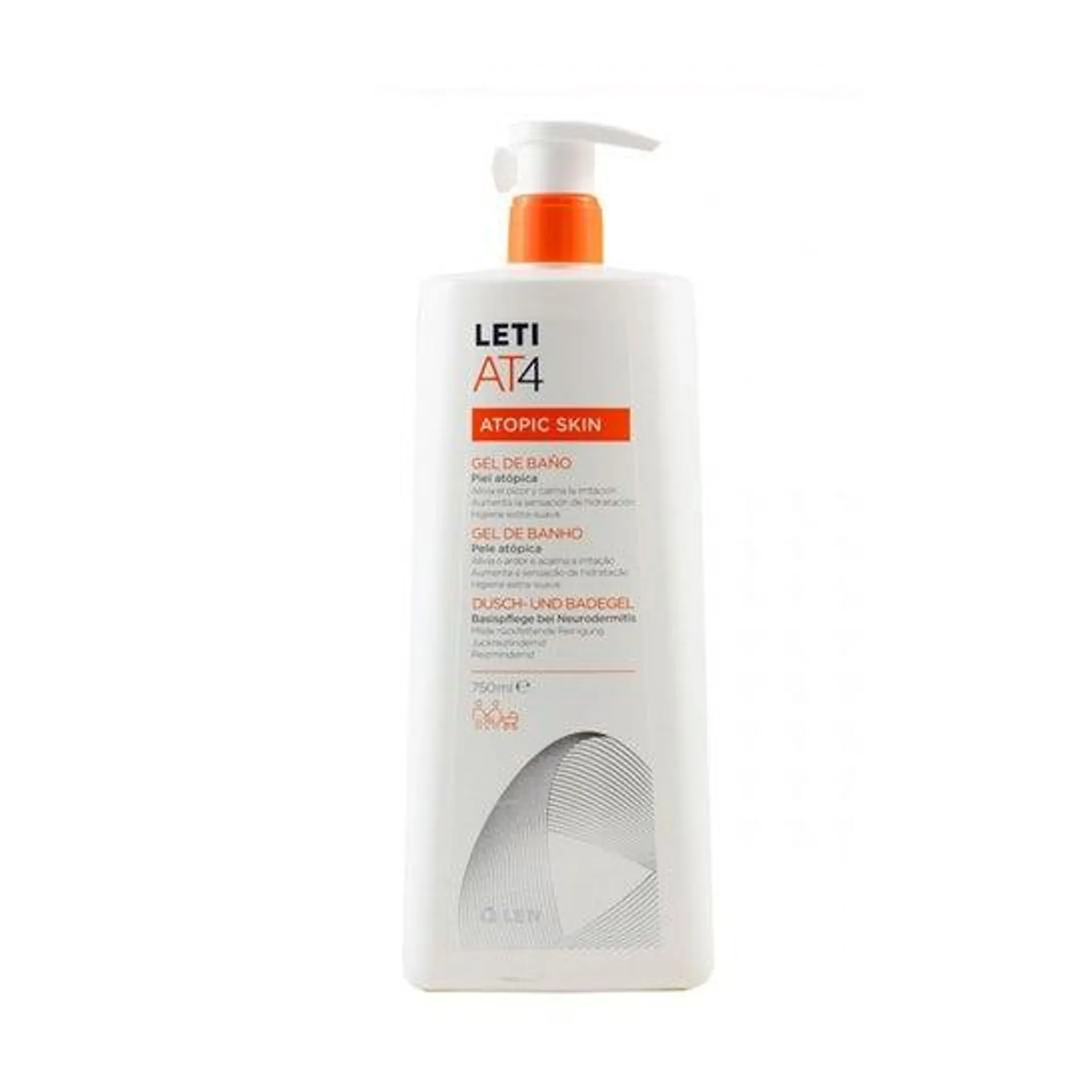 LetiAT4 Atopic Skin Gel de Baño Piel Atópica 750ml