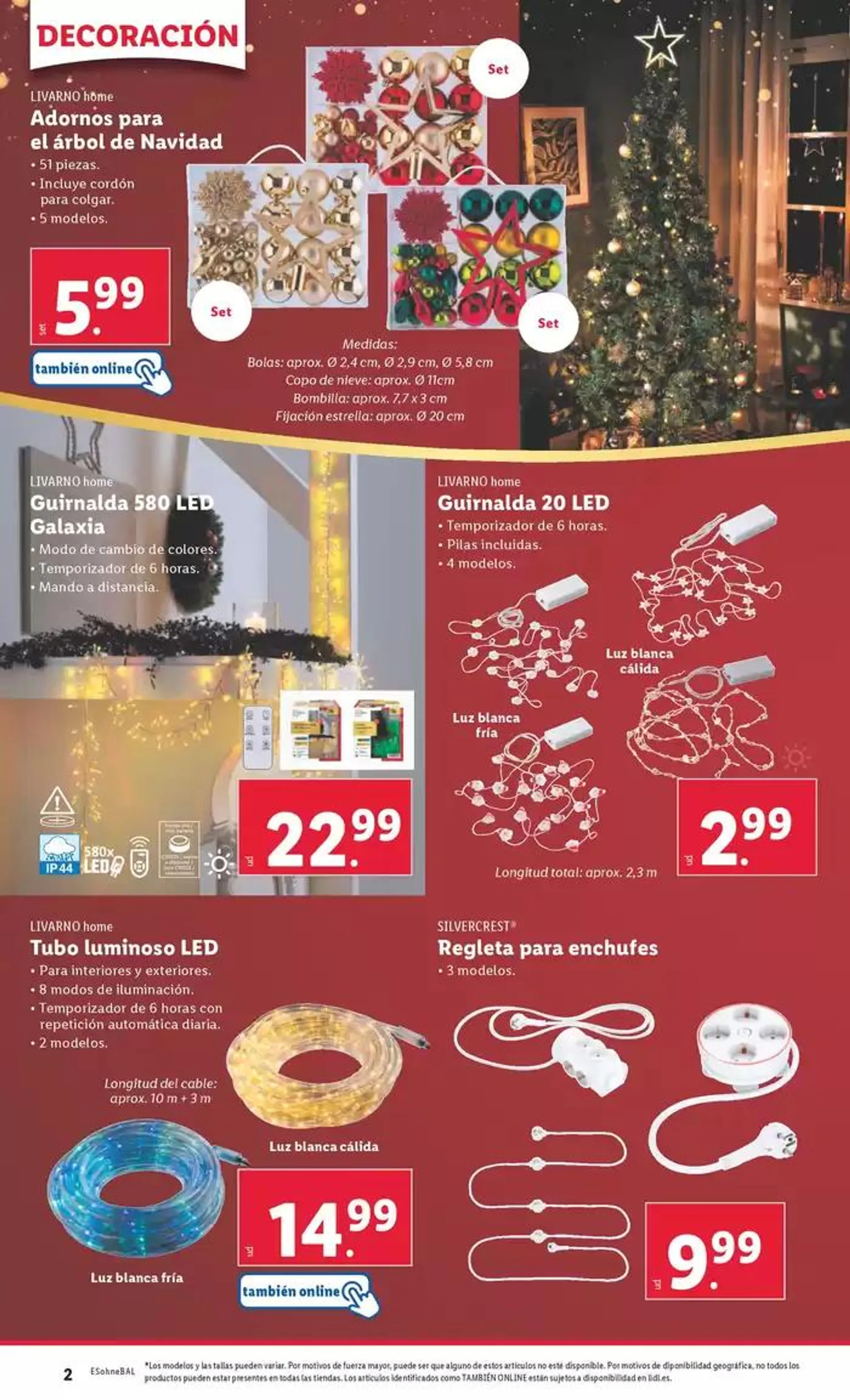 Catálogo de ¡Bazar Lidl! 25 de noviembre al 1 de diciembre 2024 - Página 2