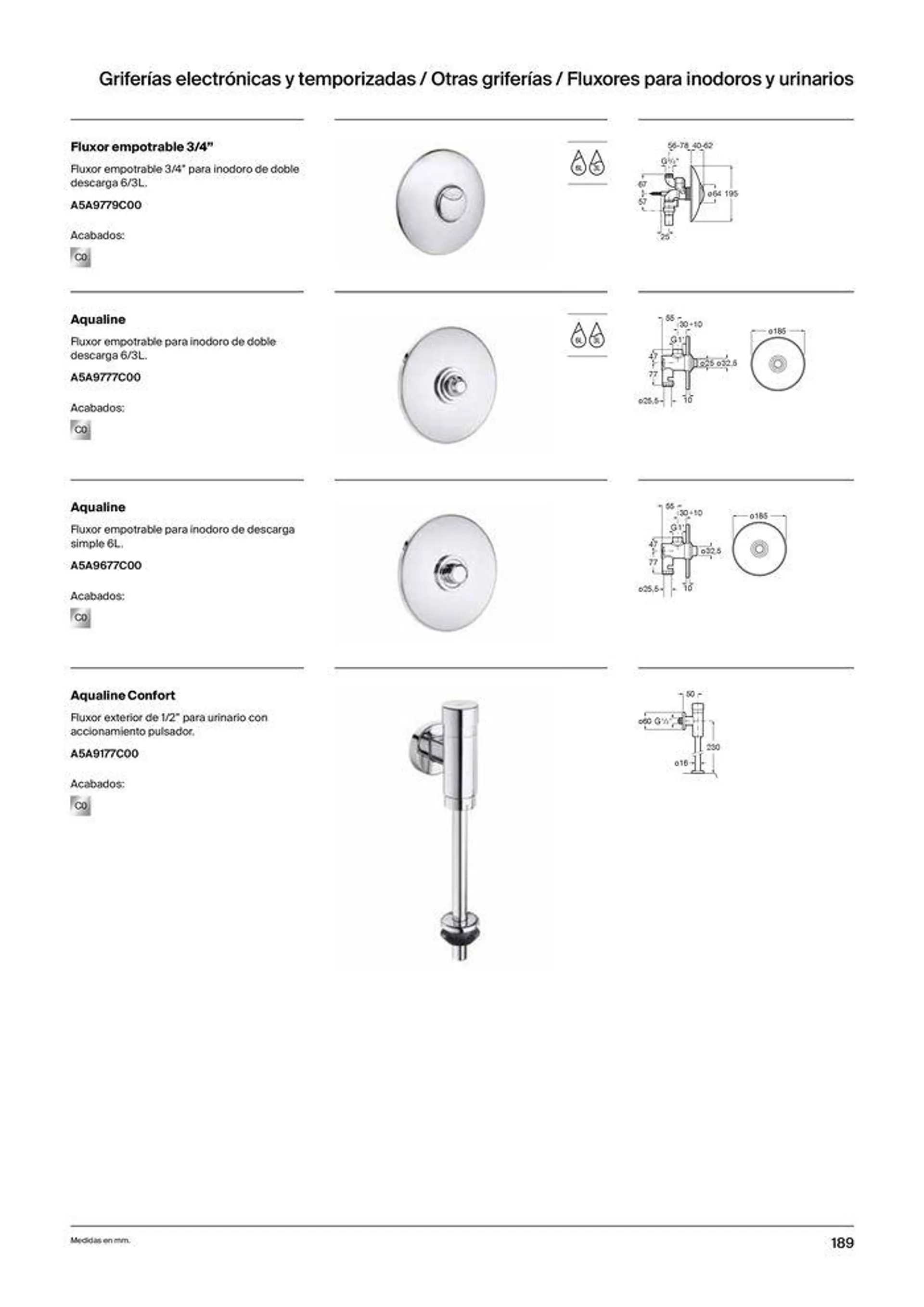 Catálogo de Grifería 19 de septiembre al 31 de diciembre 2024 - Página 191