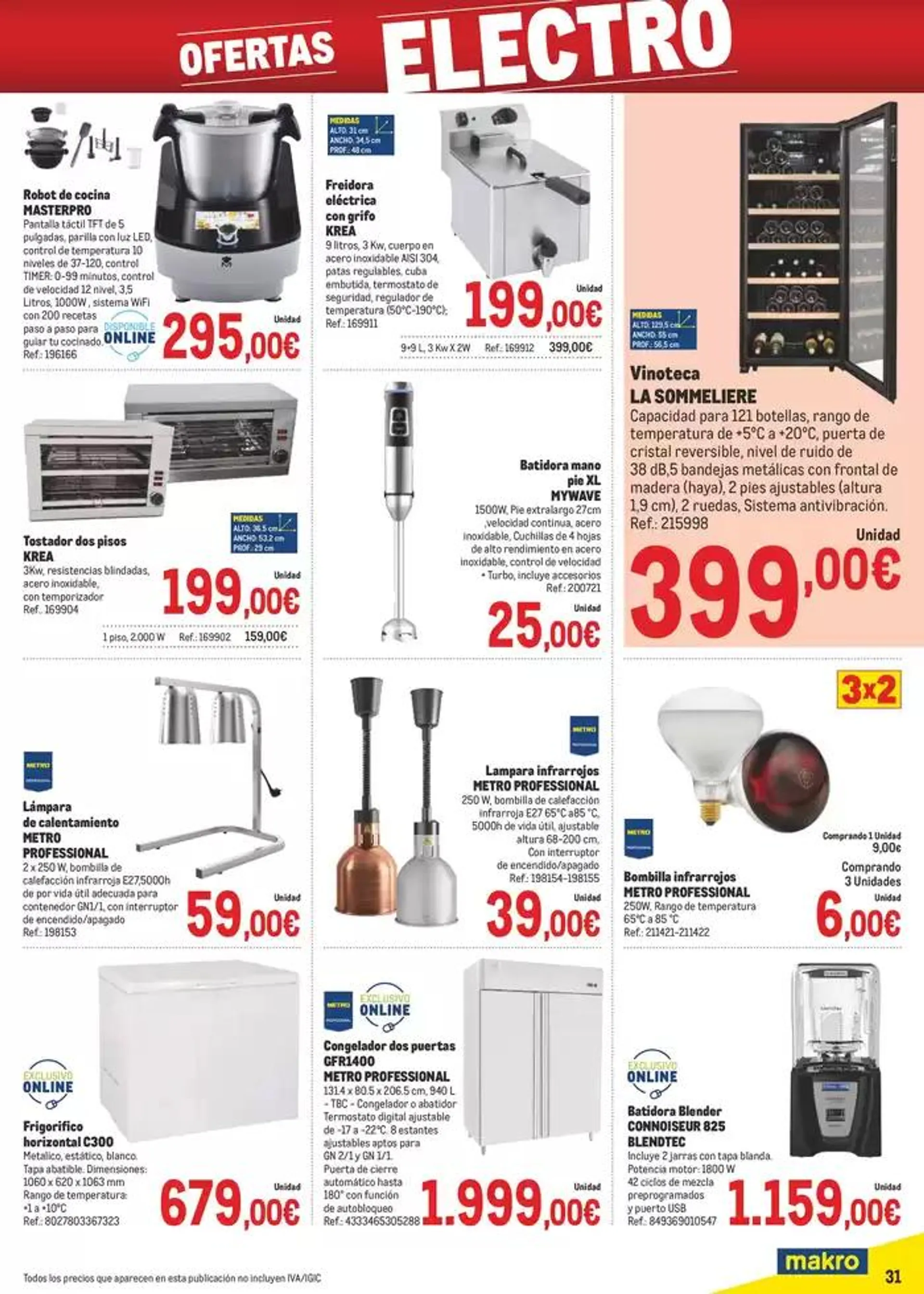 Catálogo de Makro Precios Cataluña 8 de abril al 4 de mayo 2025 - Página 31