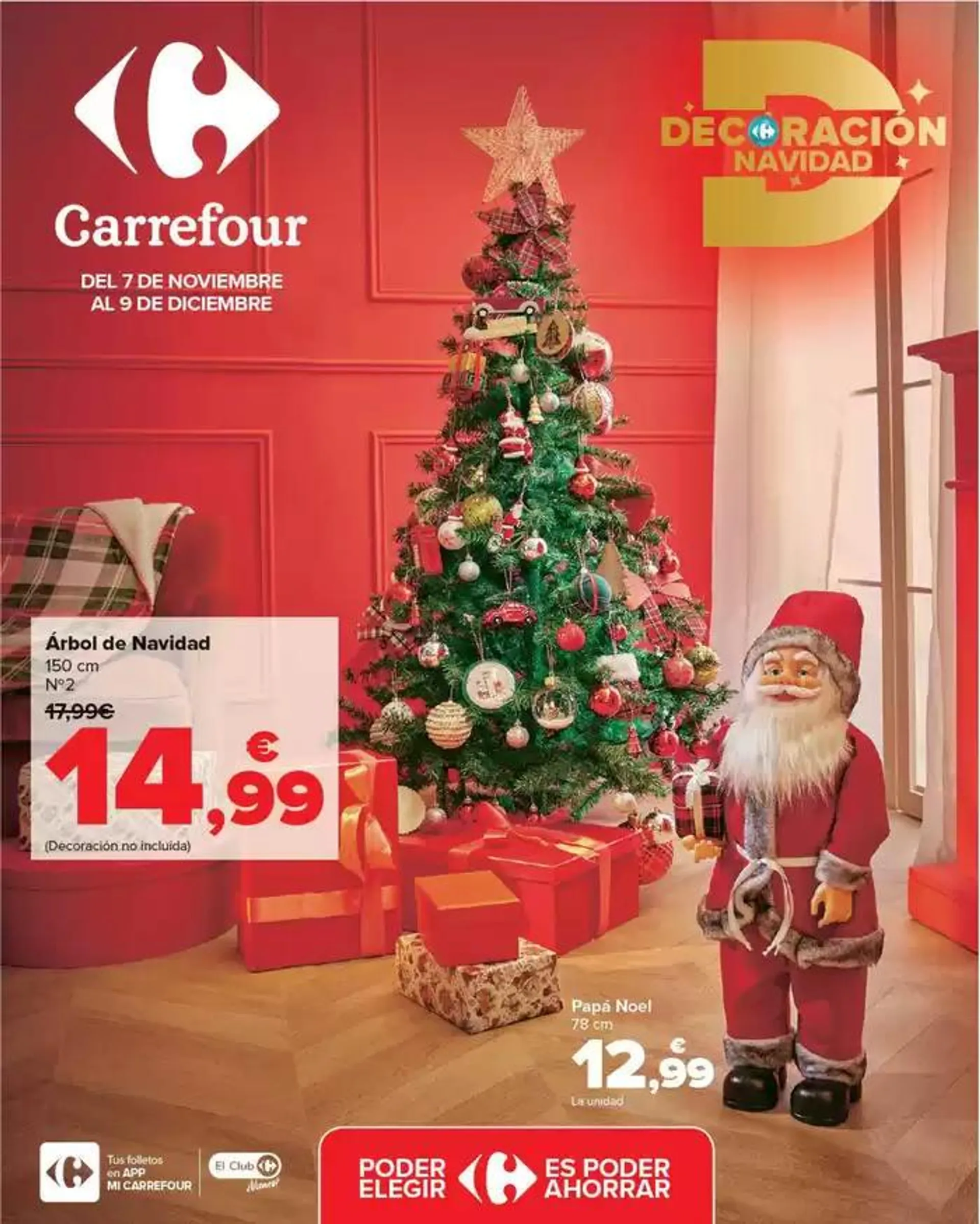 Catálogo de DECORACIÓN NAVIDAD 7 de noviembre al 9 de diciembre 2024 - Página 1