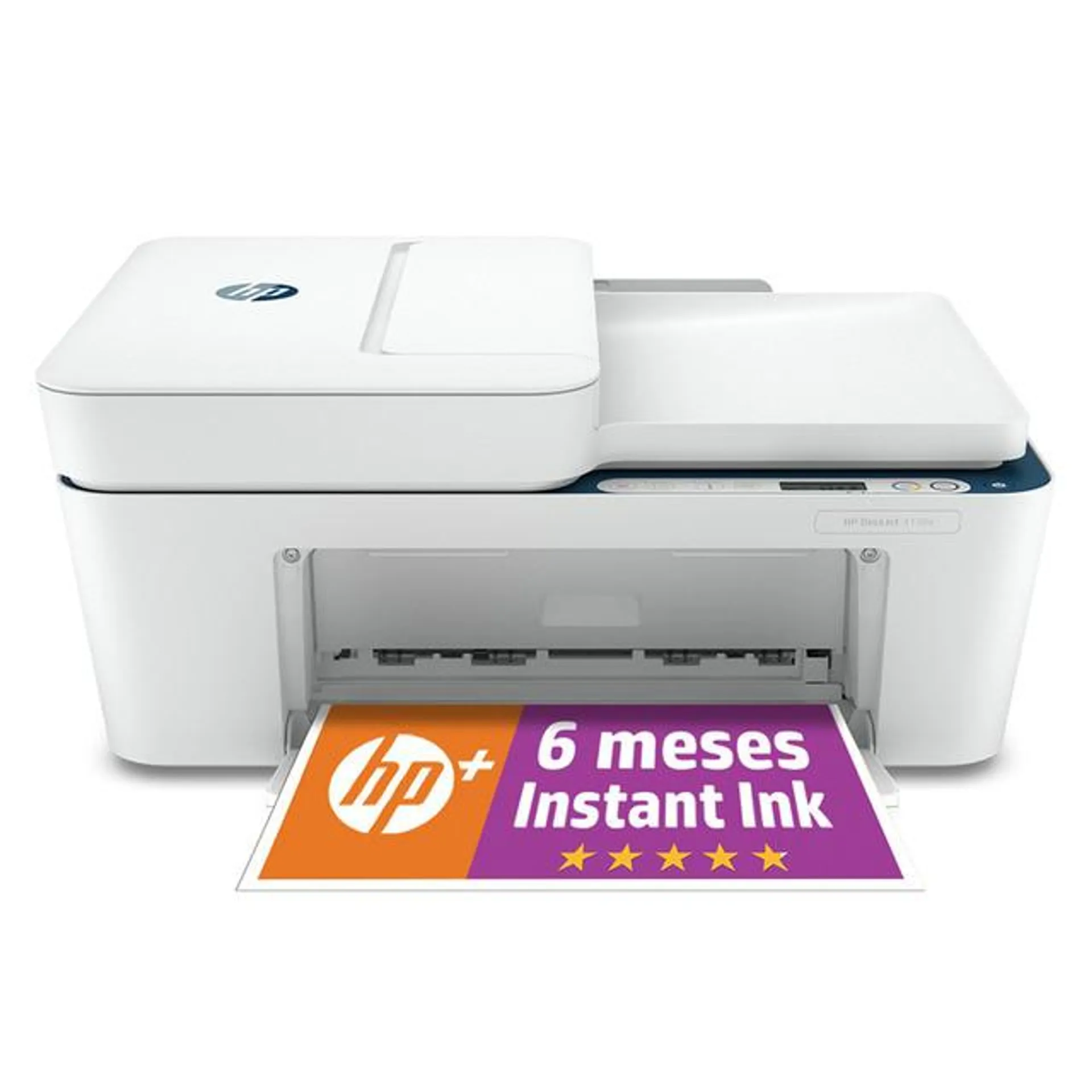 Impresora Multifunción HP DeskJet 4130e, WiFi, USB, color, 6 meses de impresión Instant Ink con HP+, HP Smart App