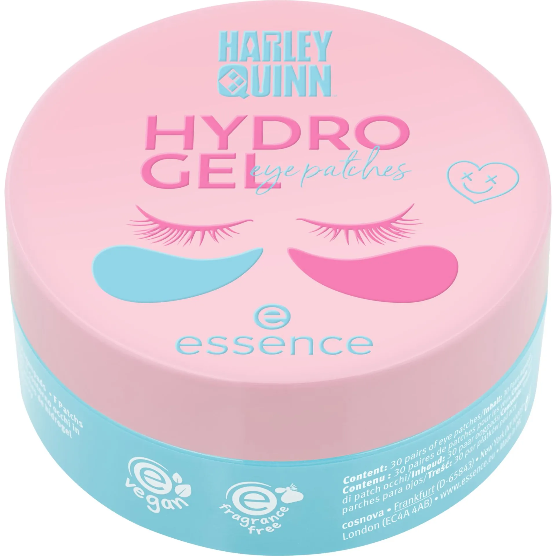 Parches para ojos HYDRO GEL 30 pares Harley Quinn