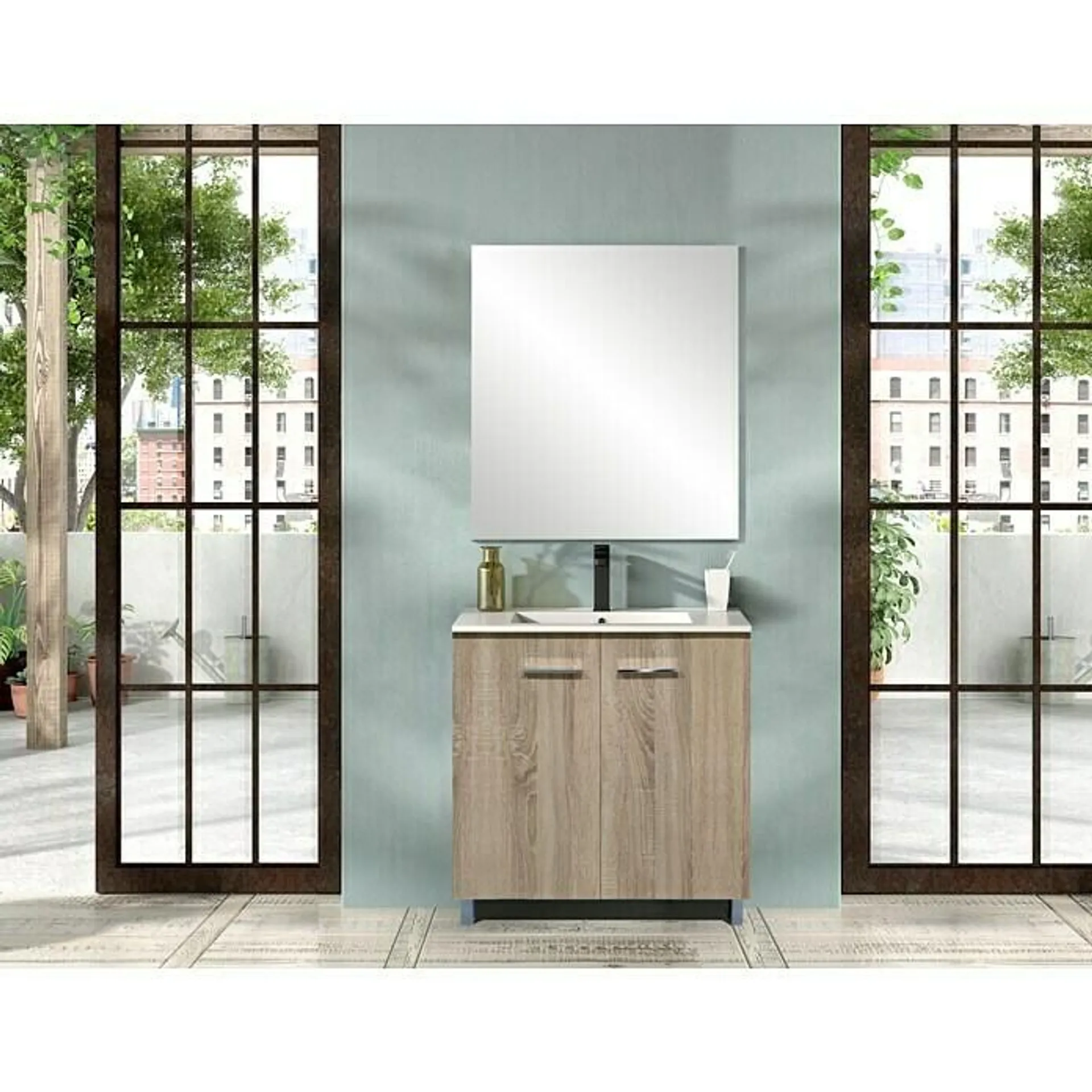 Conjunto de mueble de baño Smart