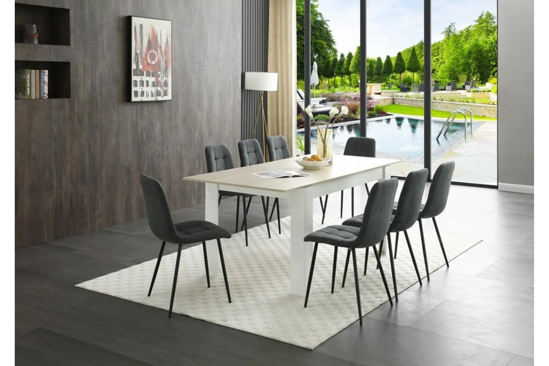 Mesa comedor extensible TUSCANY