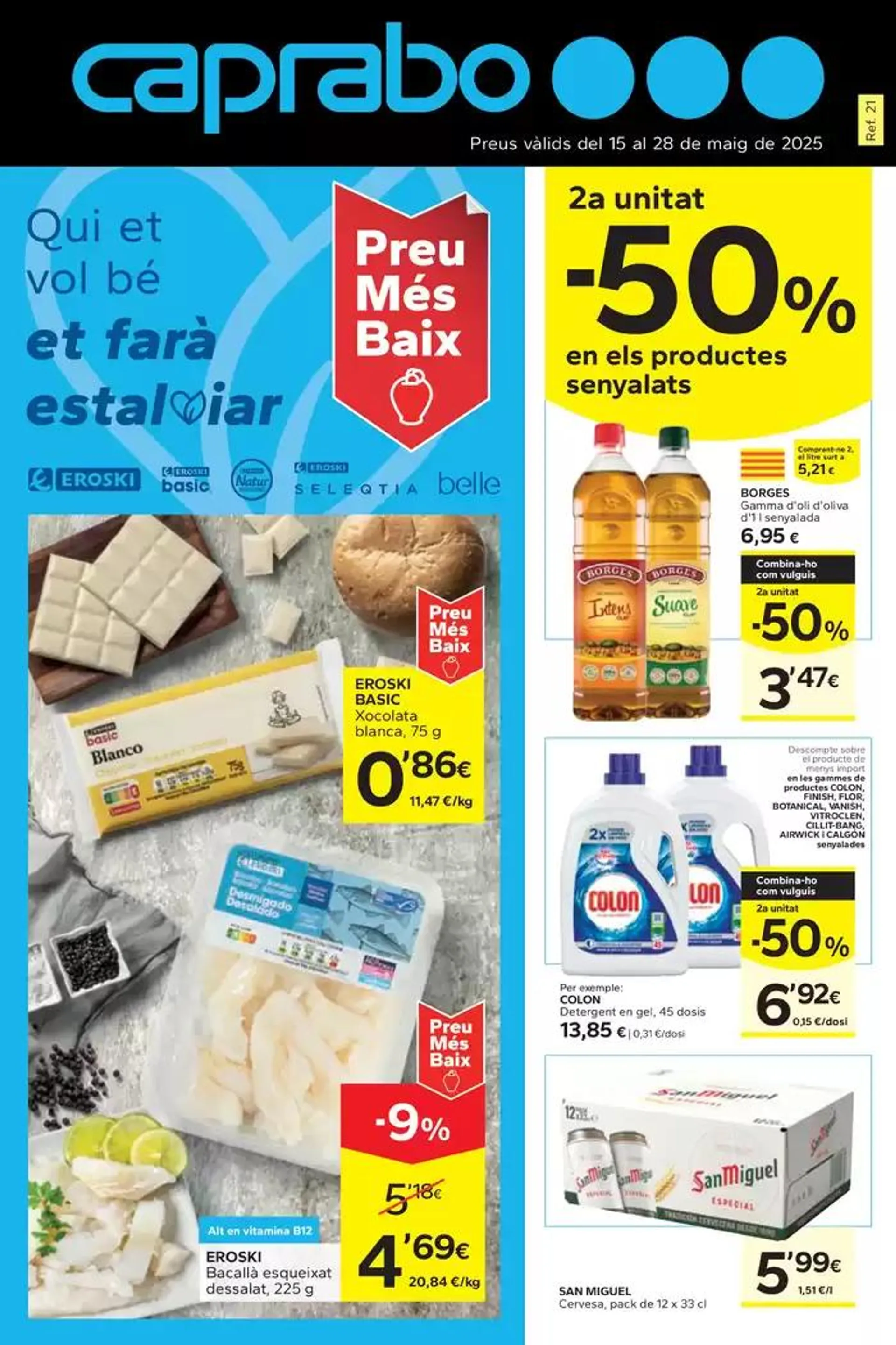 Catálogo de 2a Unitat -50% 15 de mayo al 28 de mayo 2025 - Página 1