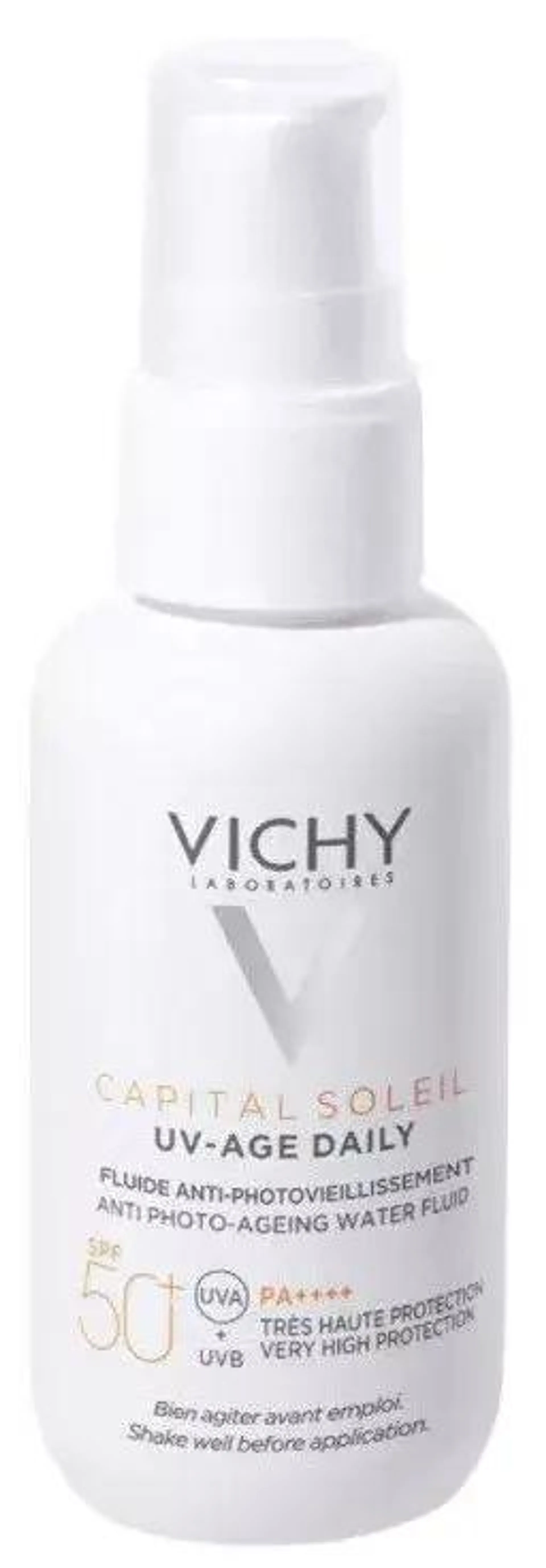 Vichy Capital Soleil UV-AGE Antienvejecimiento Fluid Color SPF50+ 40 ml