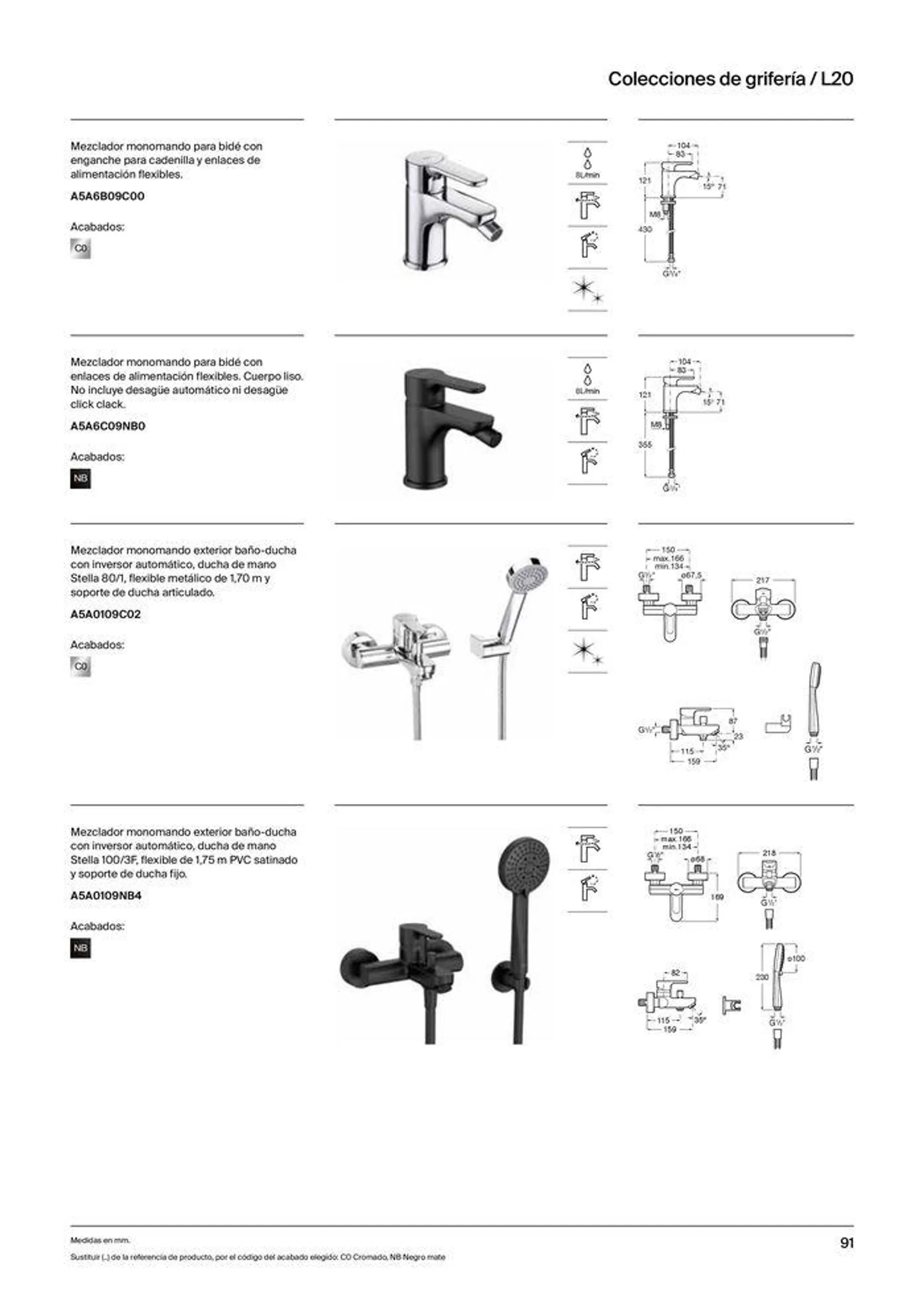 Catálogo de Grifería 19 de septiembre al 31 de diciembre 2024 - Página 93