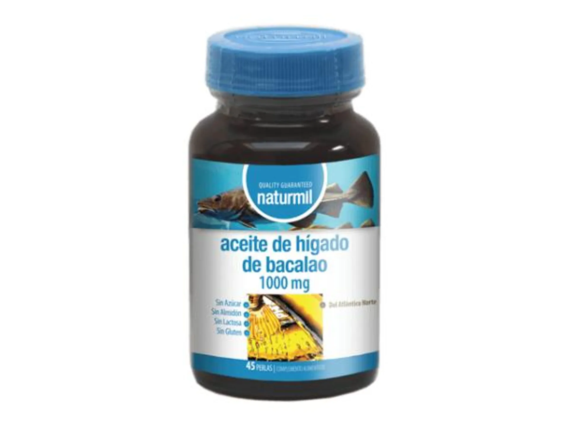 ACEITE DE HIGADO DE BACALAO (1000mg)- Naturmil