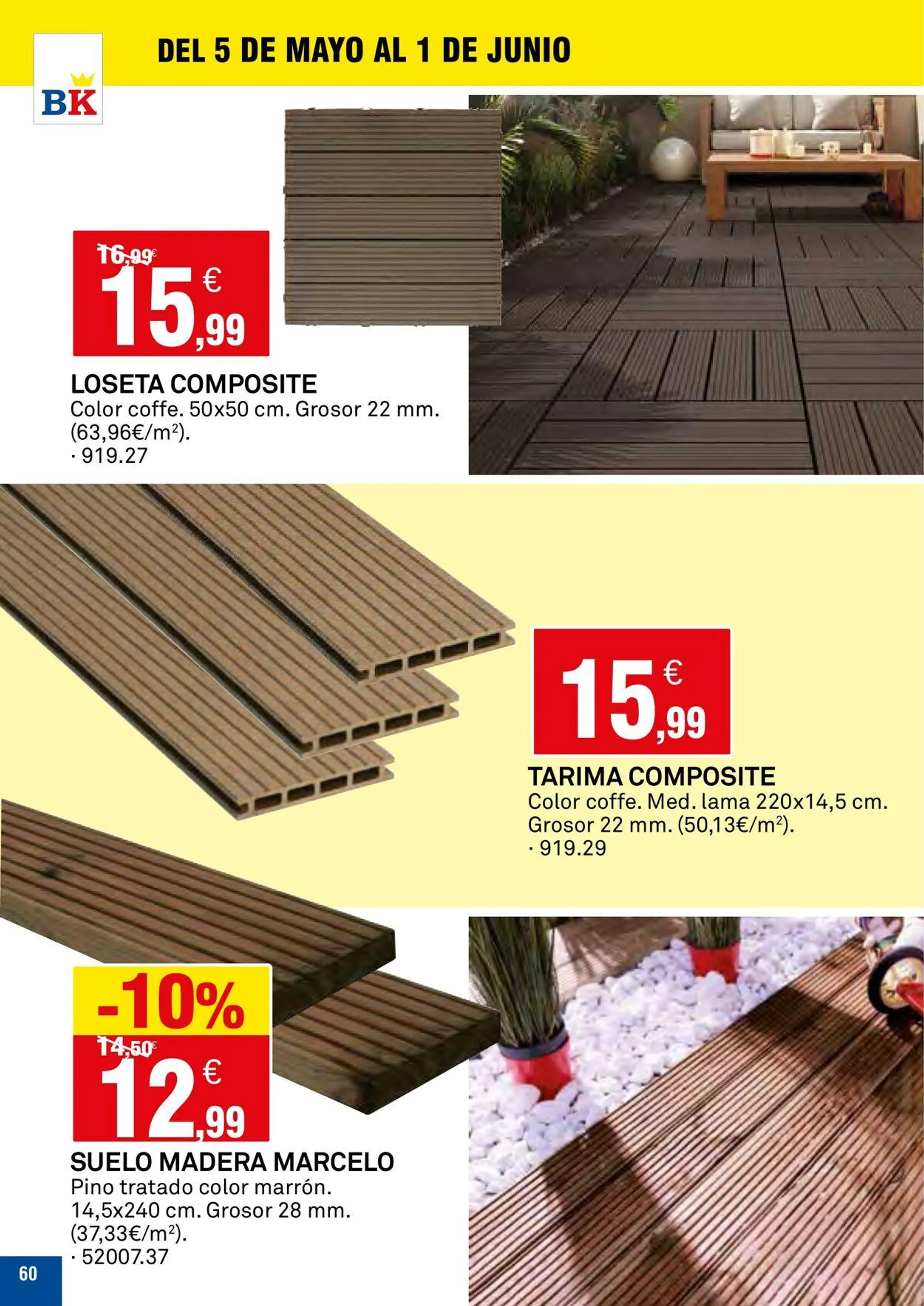 Catálogo de Bricoking Oferta actual 26 de mayo al 9 de junio 2025 - Página 60