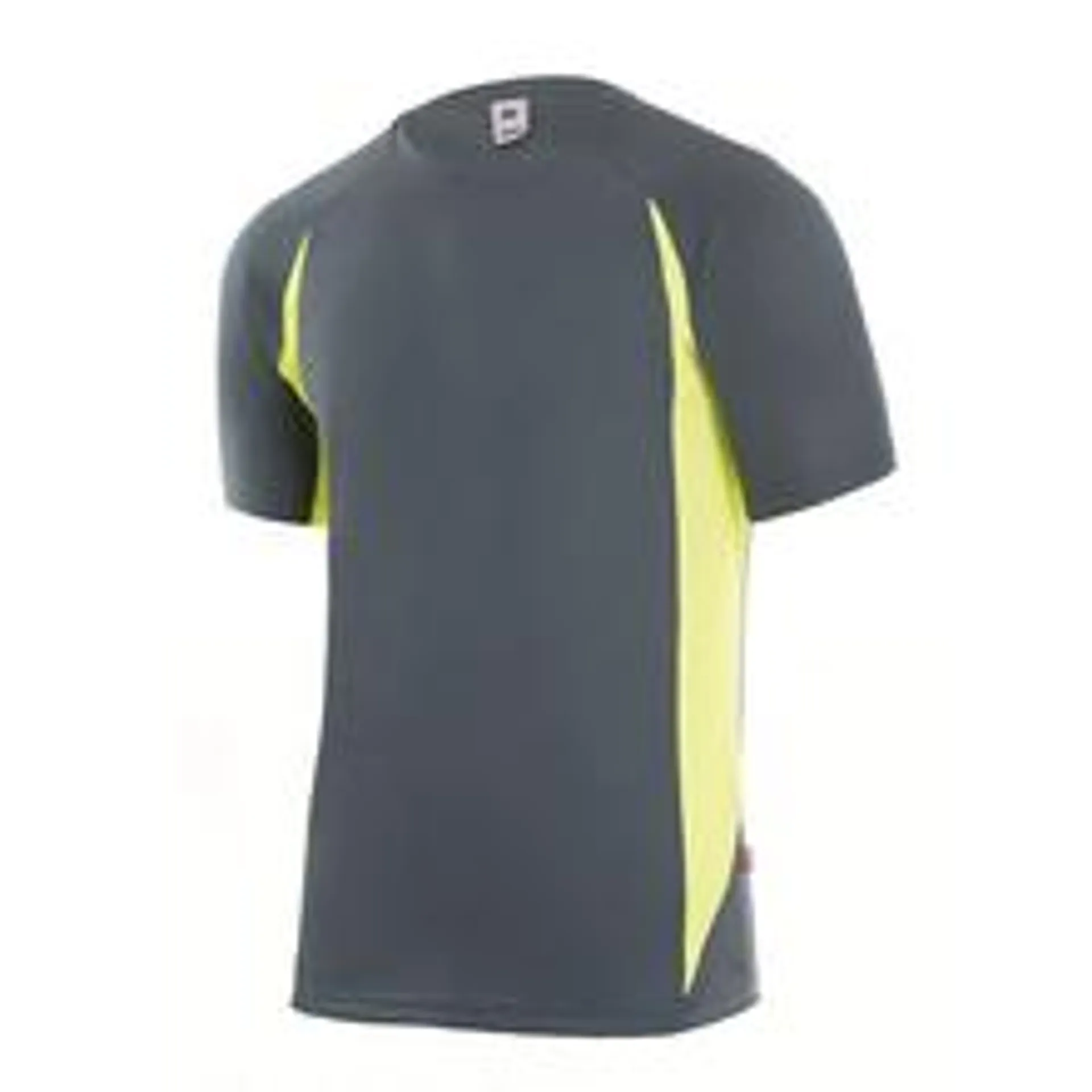 Camiseta técnica RATIO RC-1 gris/amarillo