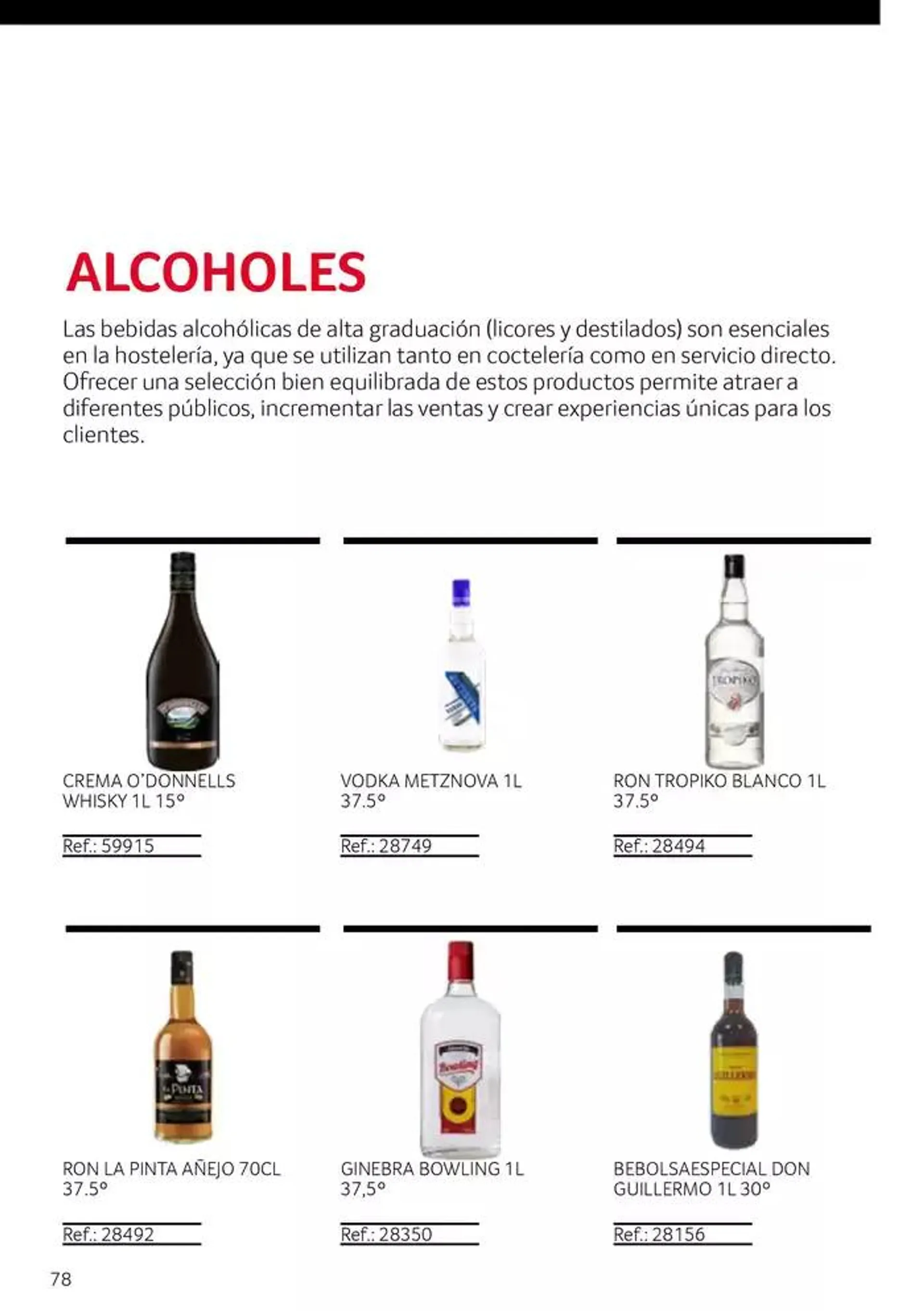 Catálogo de Nuestra selección de hostelería 1 de marzo al 30 de abril 2025 - Página 78