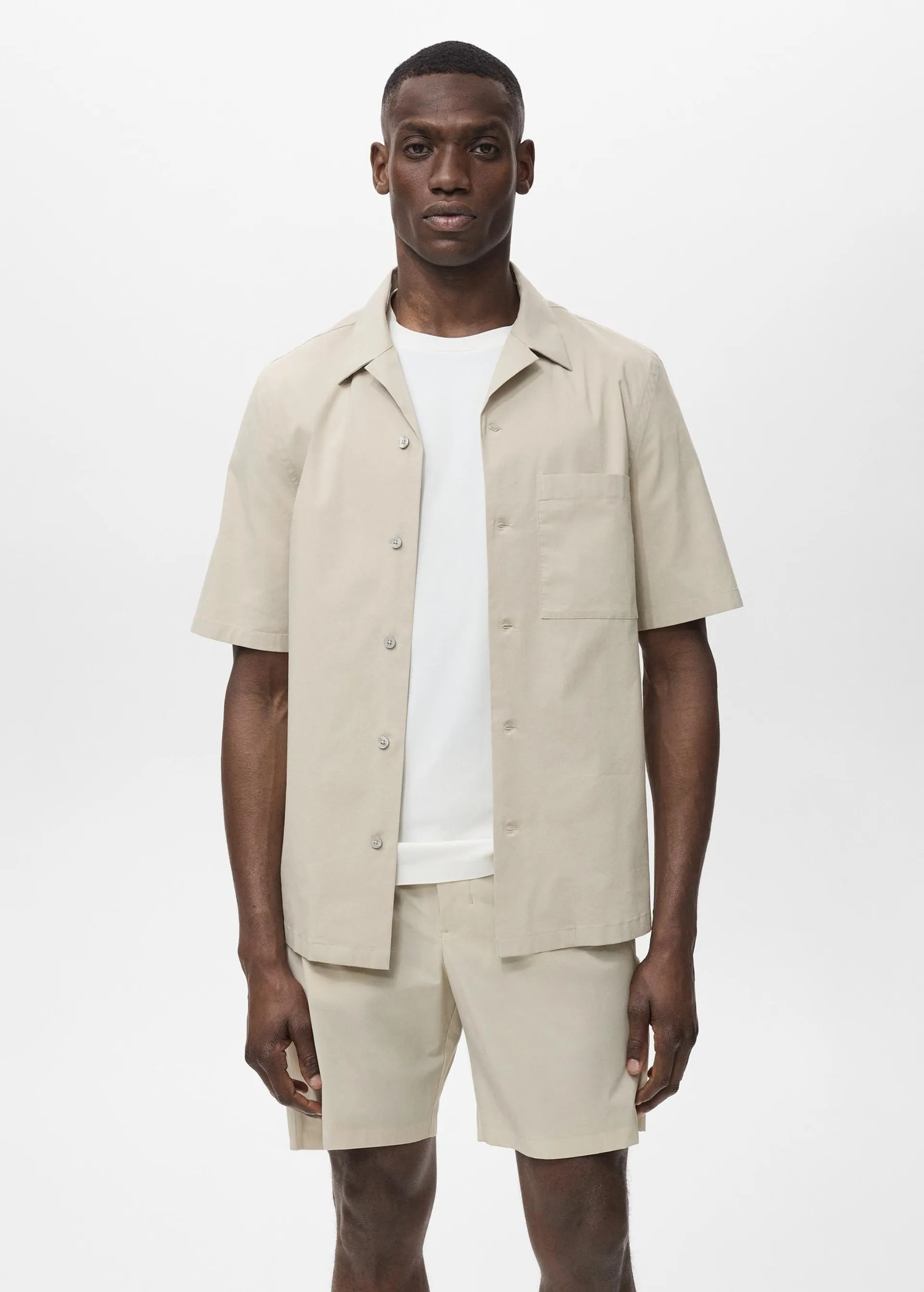 Camisa regular fit bolsillo