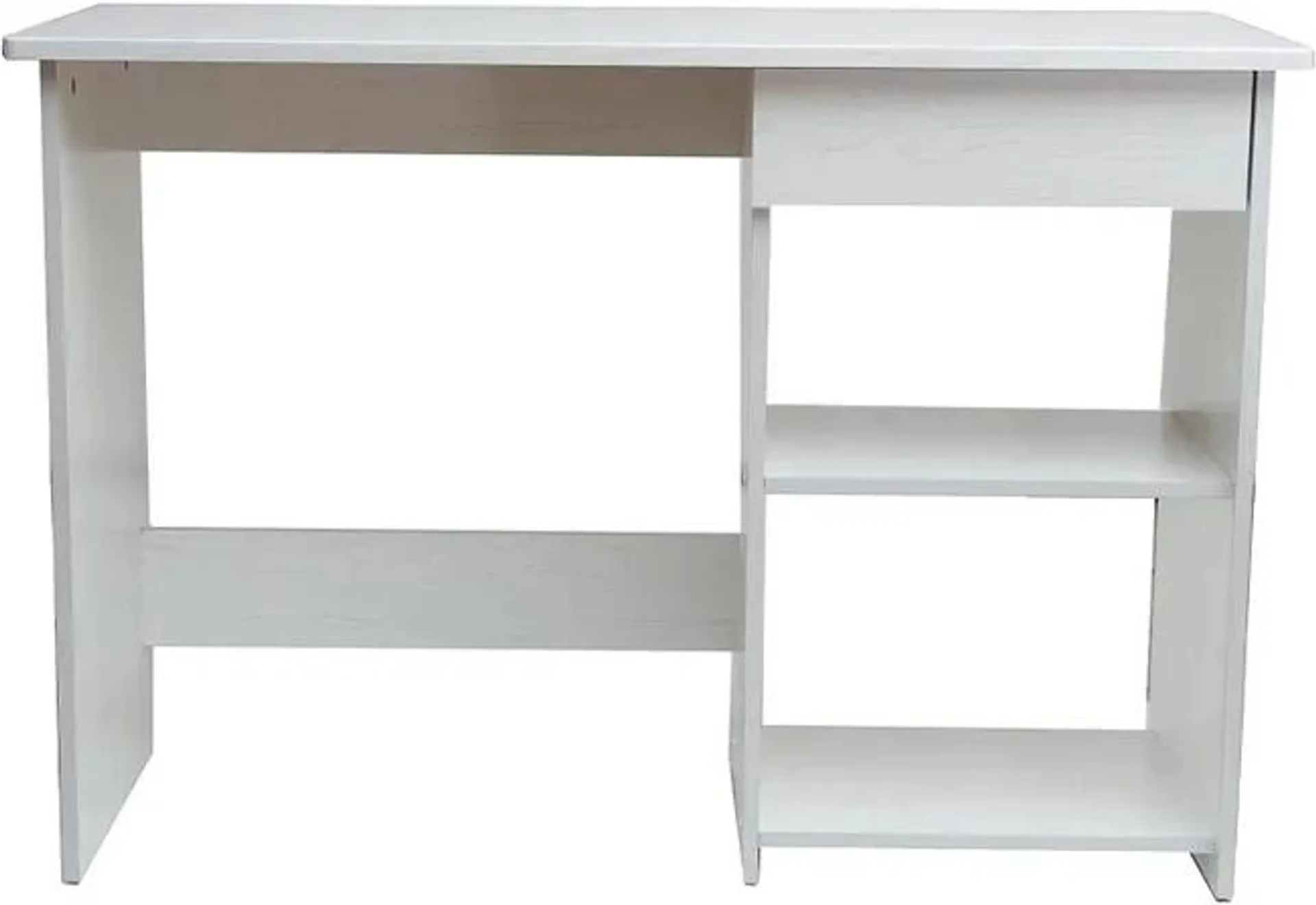 Mesa Despacho de Madera Modelo Aitana, Mesa Escritorio, Mesa Despacho Blanca Veteado ,Escritorio Infantil, Medidas 108cmx48cmx74.5cm