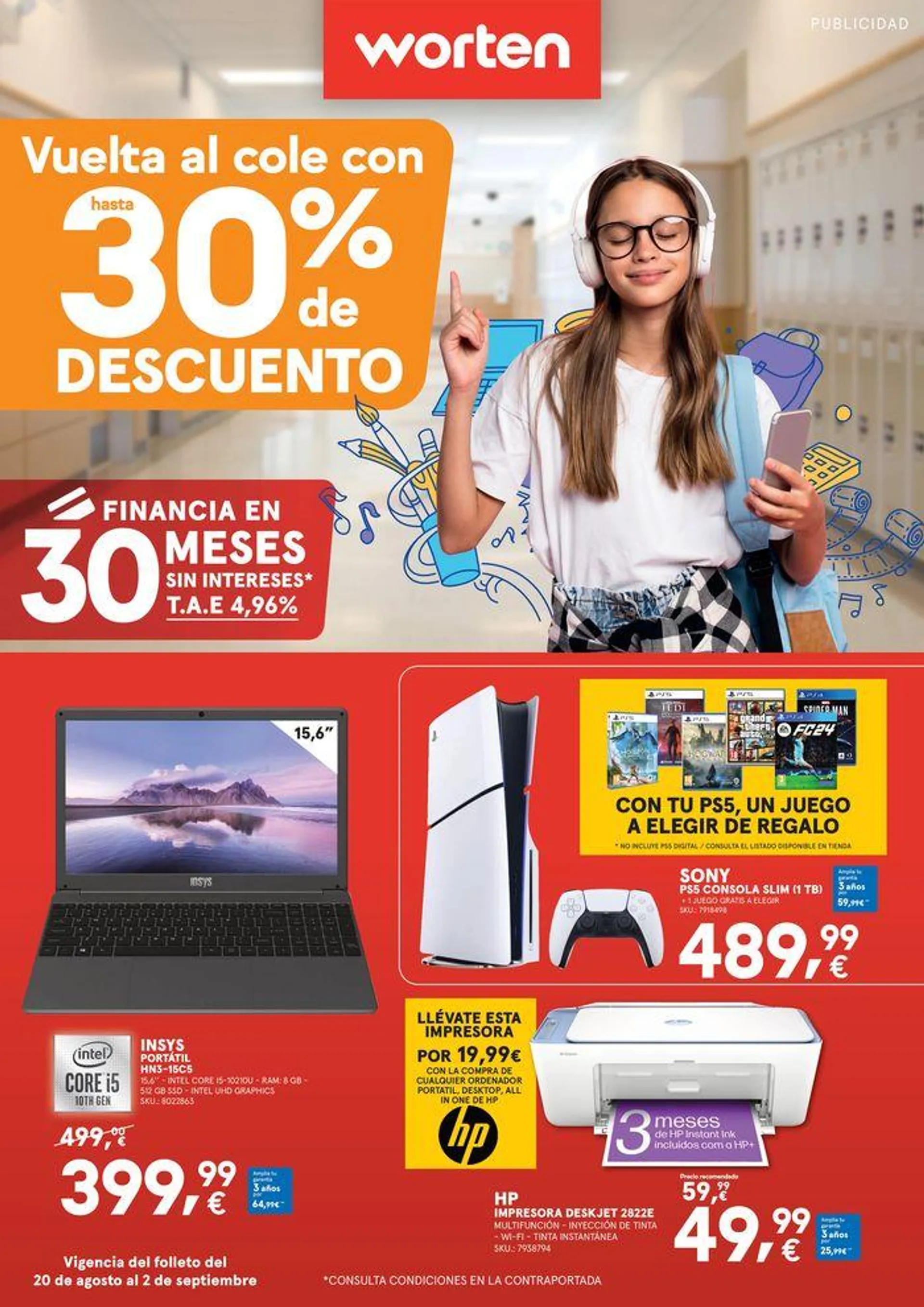 Vuelta al cole con hasta el 30% de descuento - 1