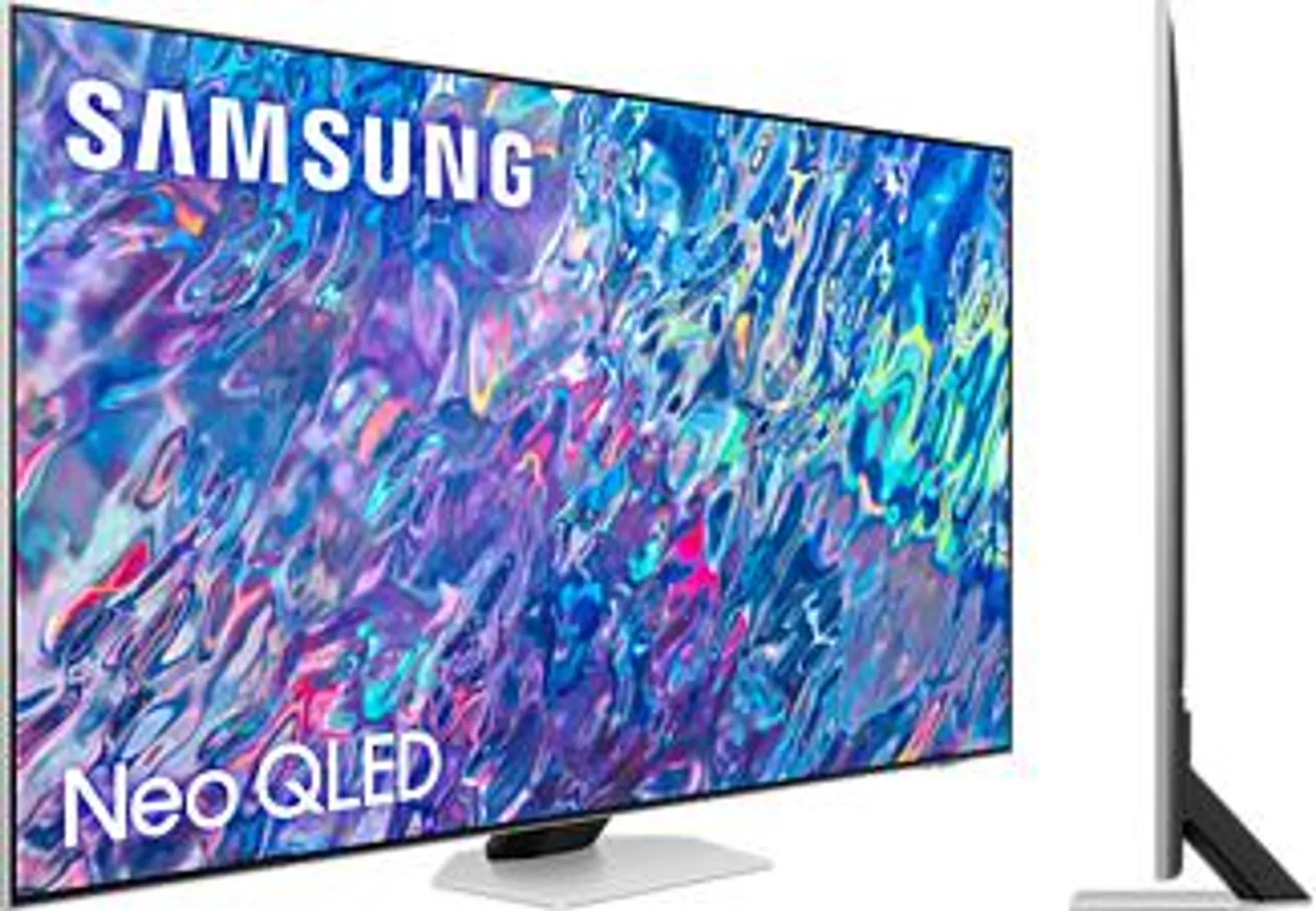 TV QLED 65" - Samsung QE65QN85BATXXC, Neo QLED 4K, Procesador Neo QLED 4K con IA, Smart TV, Plata