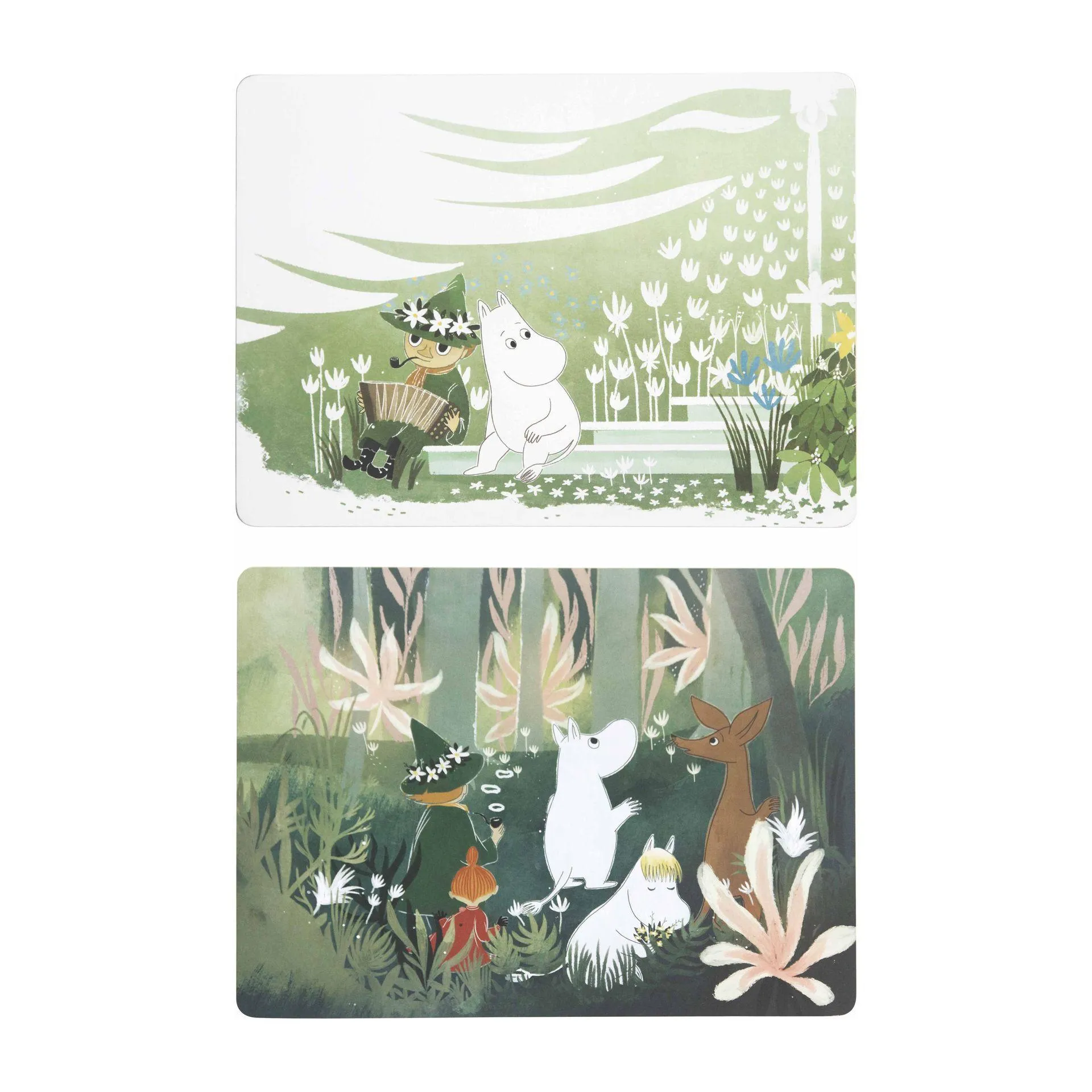 2 manteles individuales Moomin