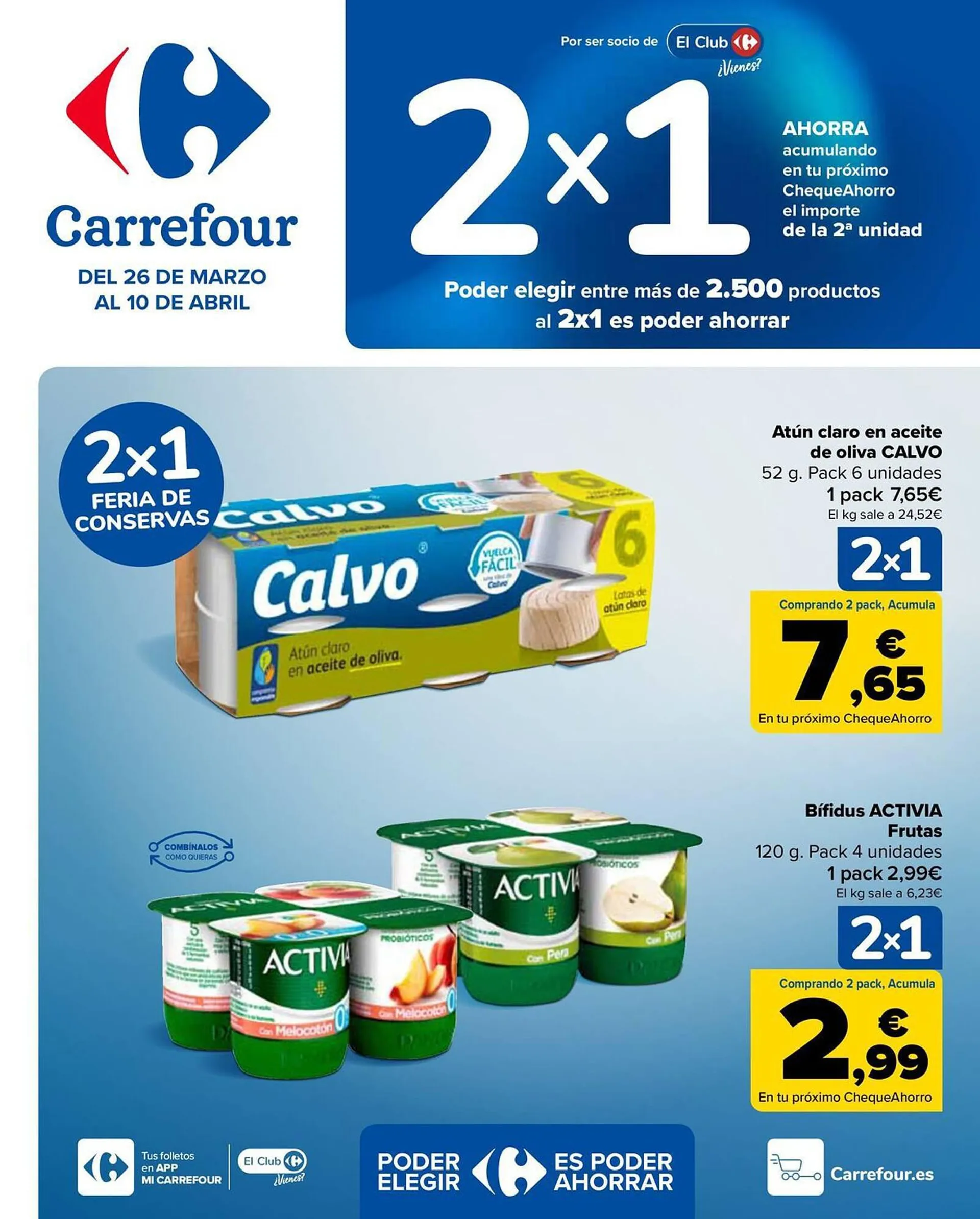 Catálogo de Folleto Carrefour 26 de marzo al 10 de abril 2024 - Página 