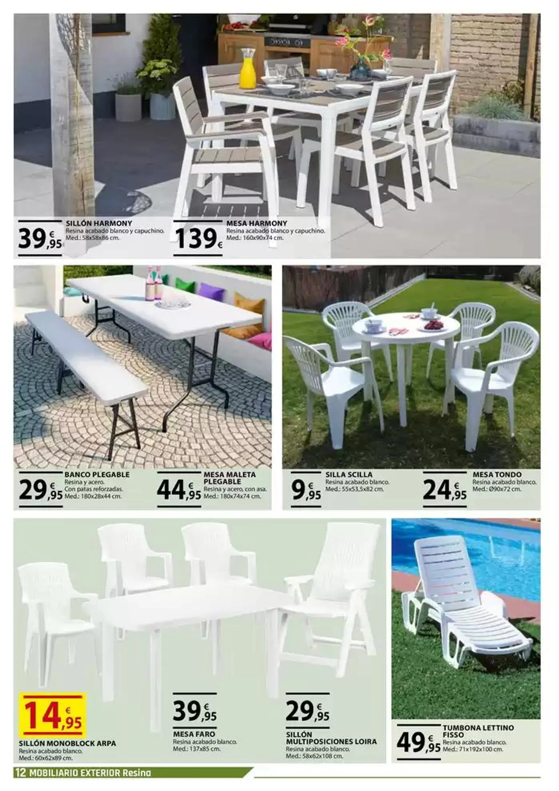 Catálogo de Folleto Jardín y Terraza 2025 28 de abril al 15 de julio 2025 - Página 12