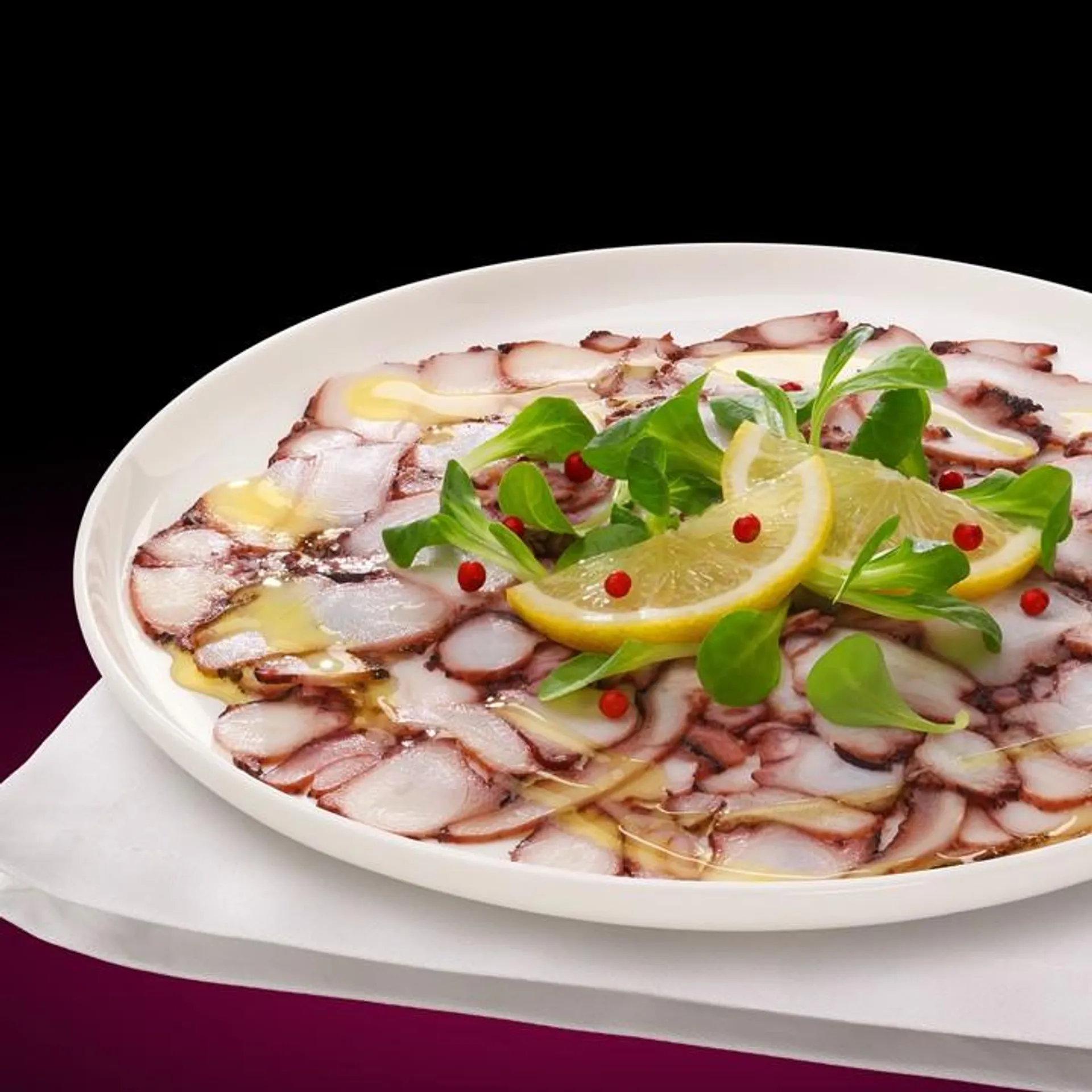 Carpaccio de pulpo Premium