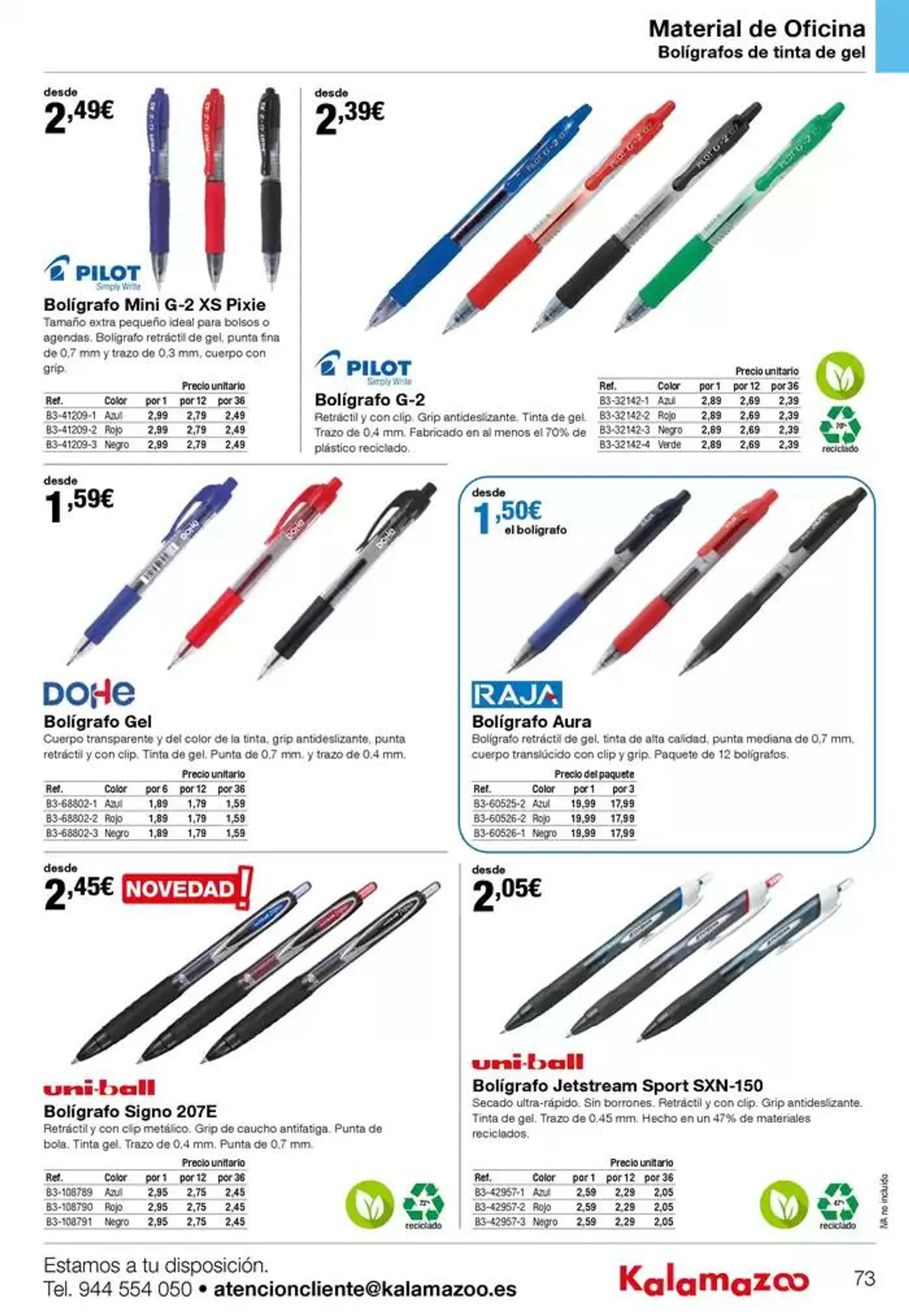 Catálogo de Staples Kalamazoo Catálogo General 9 de enero al 30 de septiembre 2025 - Página 73