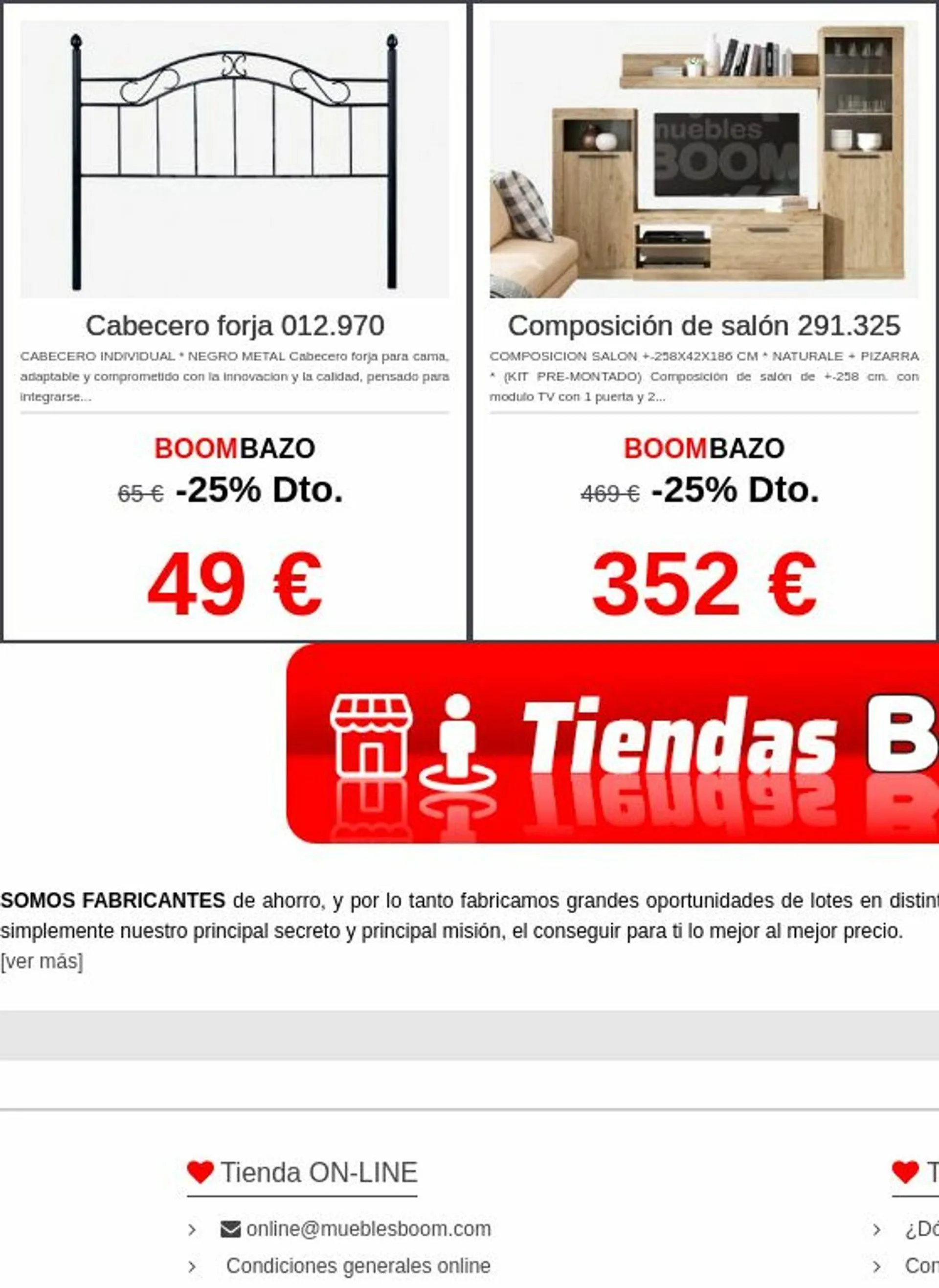 Catálogo de Muebles BOOM Oferta actual 16 de junio al 25 de junio 2025 - Página 6