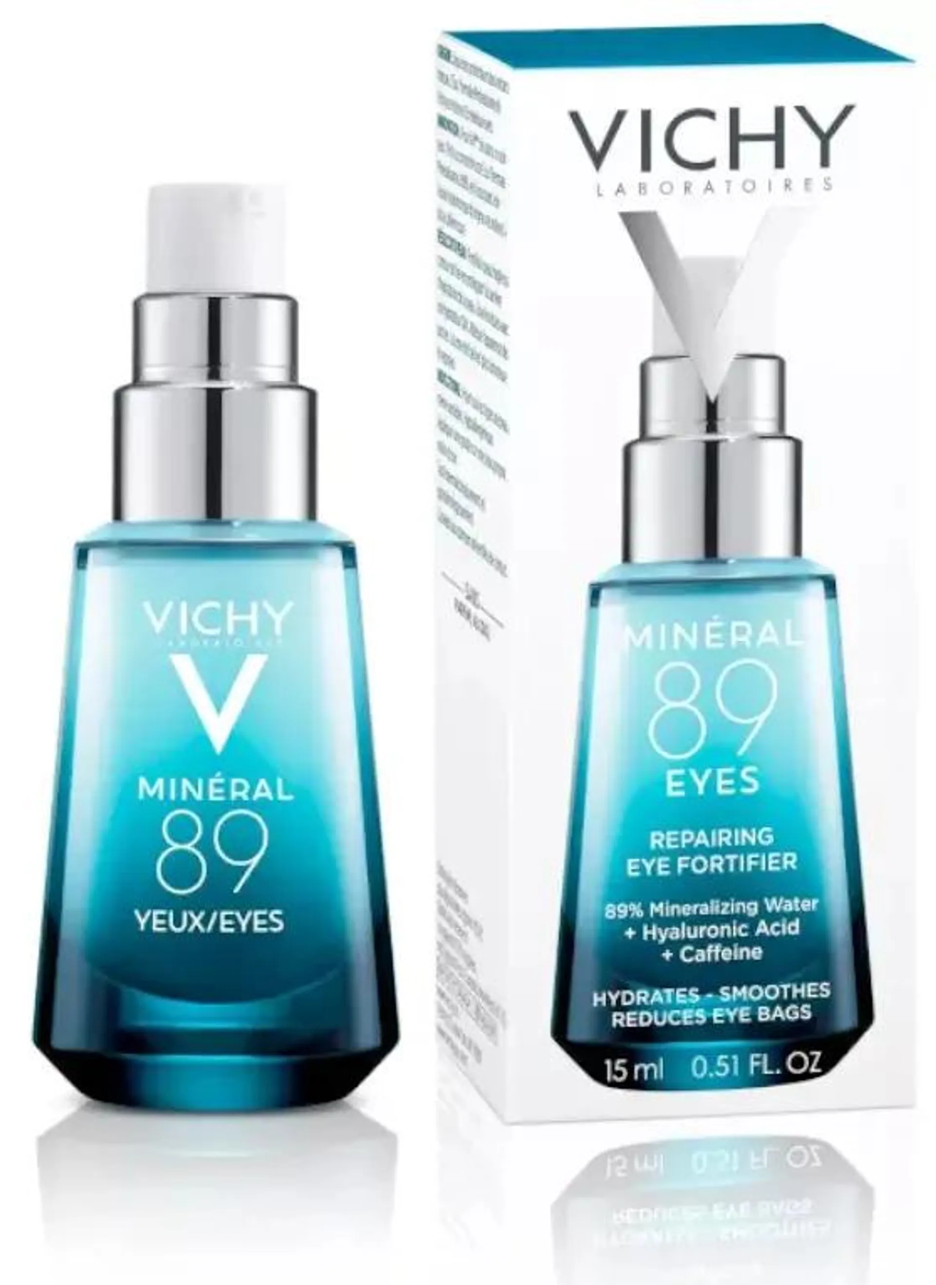 Vichy Minéral 89 Contorno de Ojos Fortificante y Reparador 15 ml