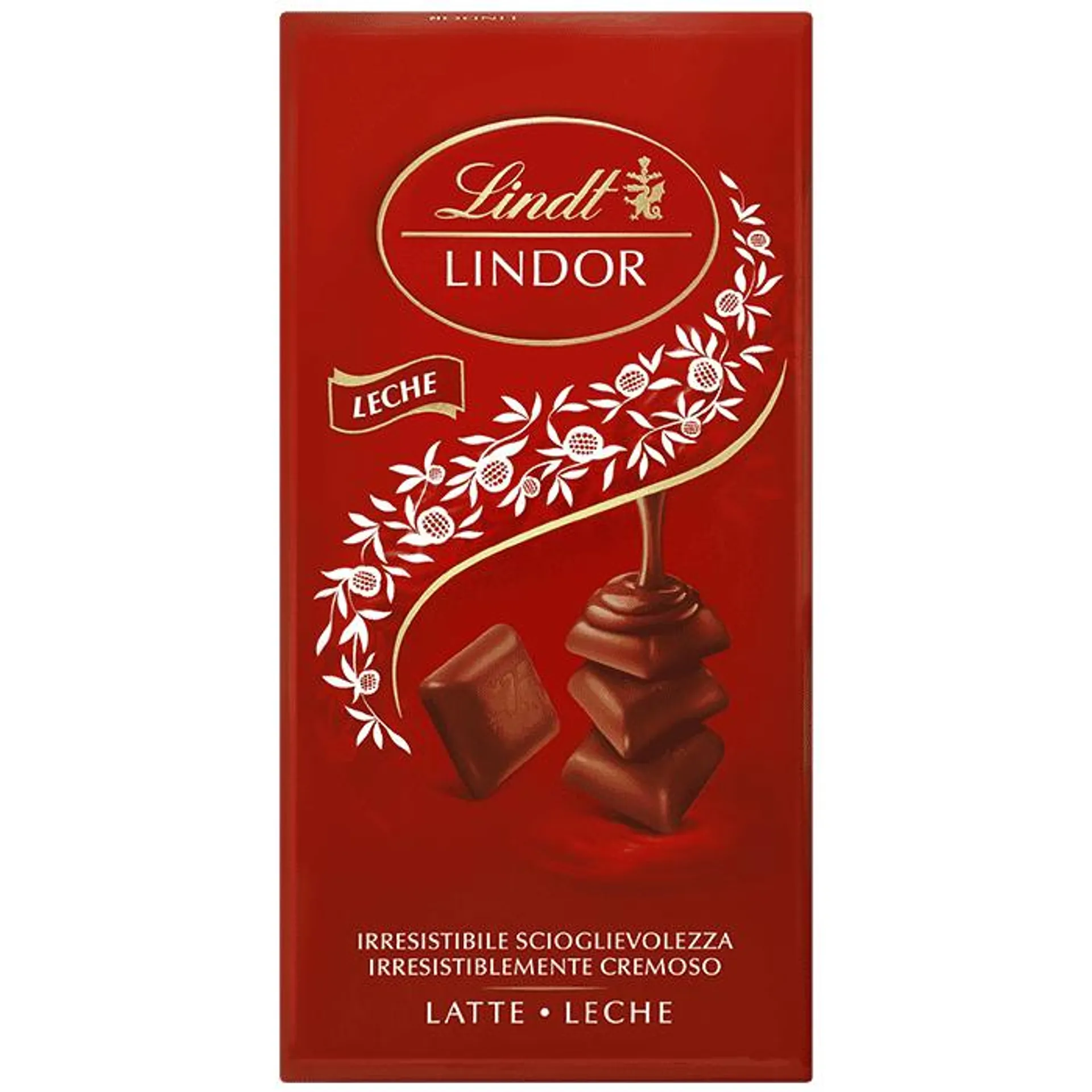 Tableta de Chocolate Lindor Leche Singles 100g - Lindt